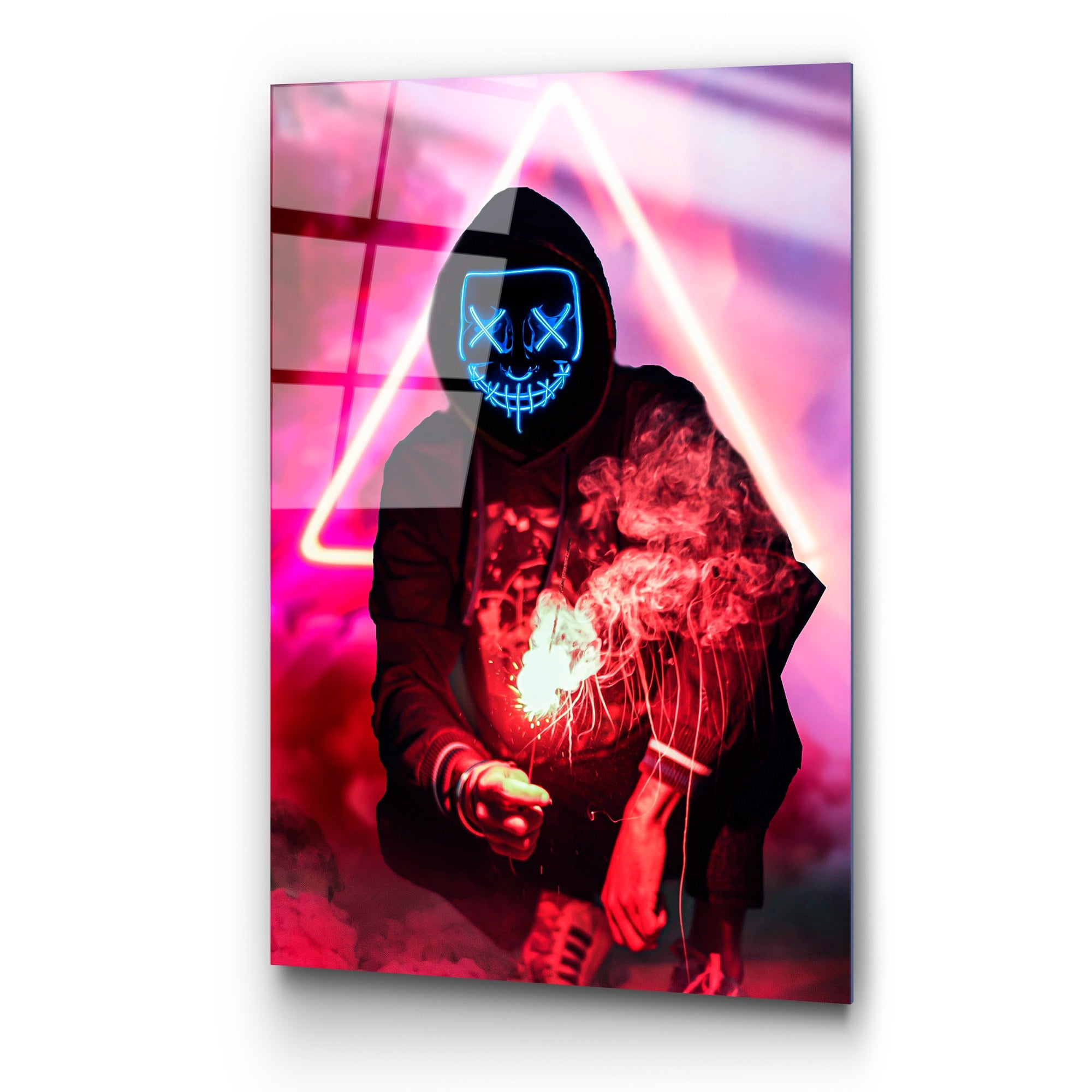 Quadro Decorativo em Vidro Temperado UV-078, 70x100 cm, 100% Vidro (4 mm), Multicolor