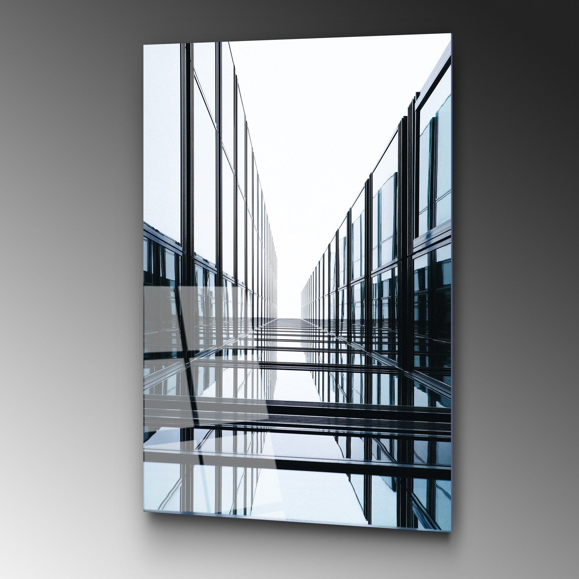 Quadro Decorativo em Vidro Temperado UV-081, 70x100 cm, Multicolor, 4 mm