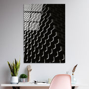 Quadro Decorativo em Vidro Temperado UV-082, 70 x 100 cm, Multicolor, 4 mm