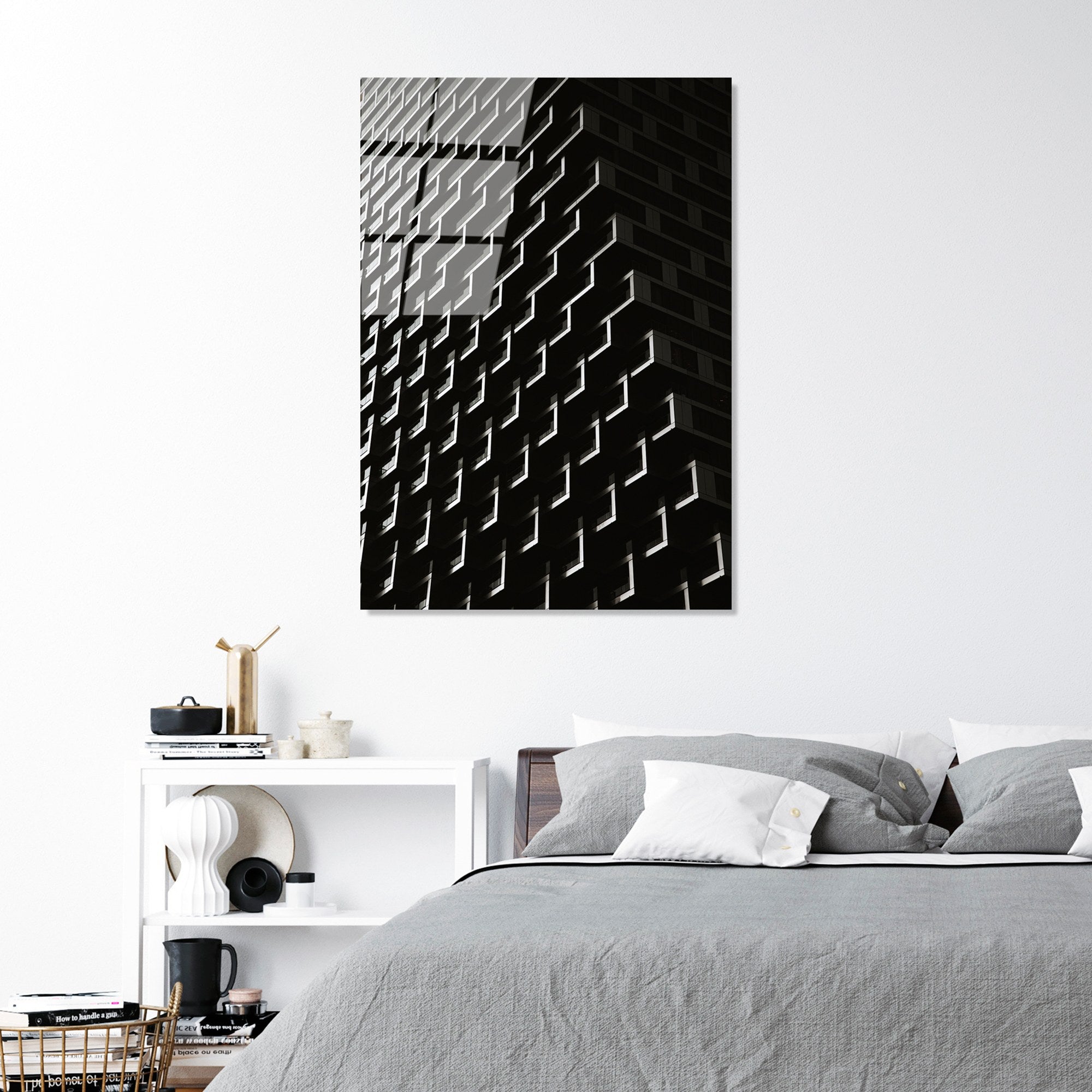 Quadro Decorativo em Vidro Temperado UV-082, 70 x 100 cm, Multicolor, 4 mm