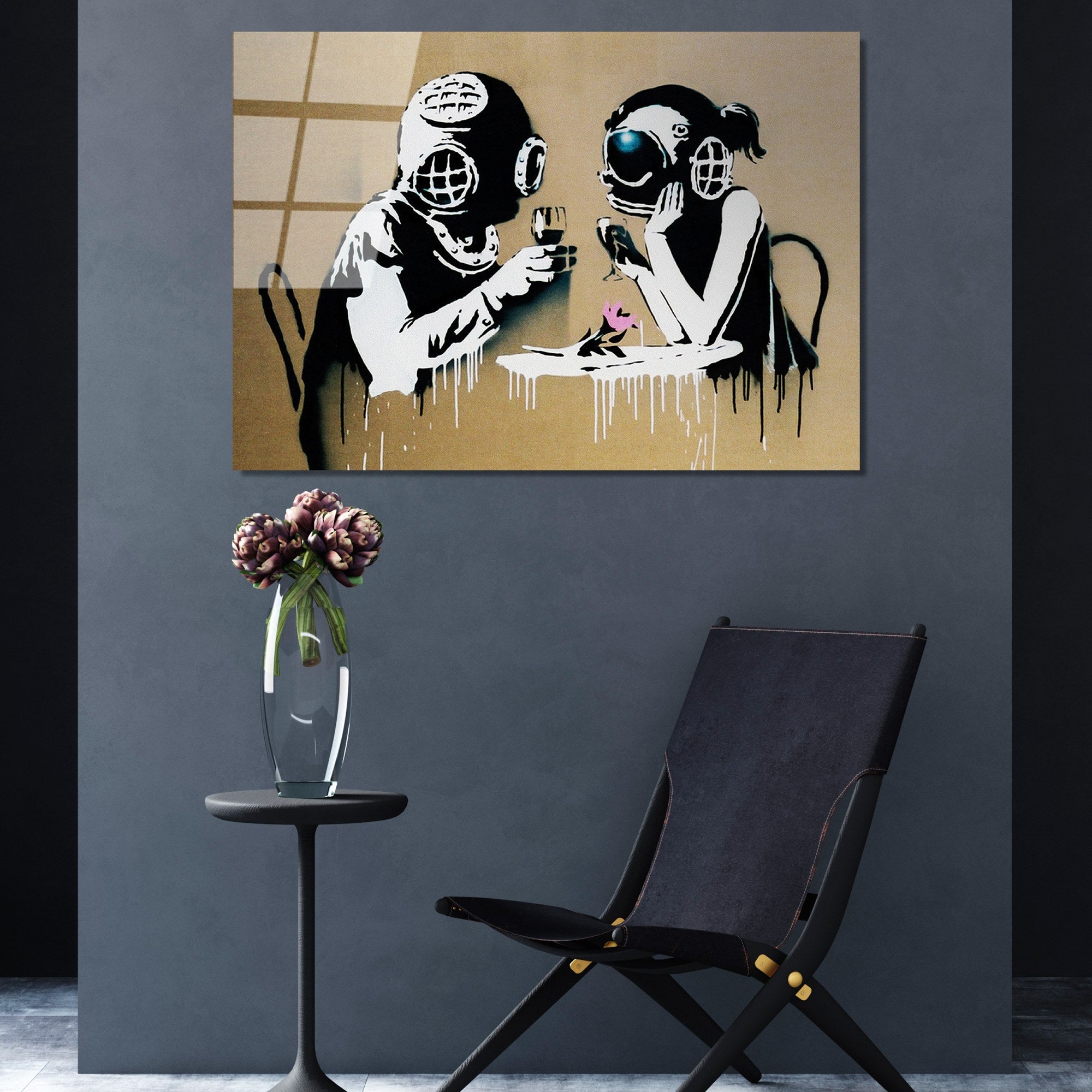 Quadro Decorativo em Vidro Temperado 100% UV-087, 70 x 100 cm, Multicolor (4 mm)