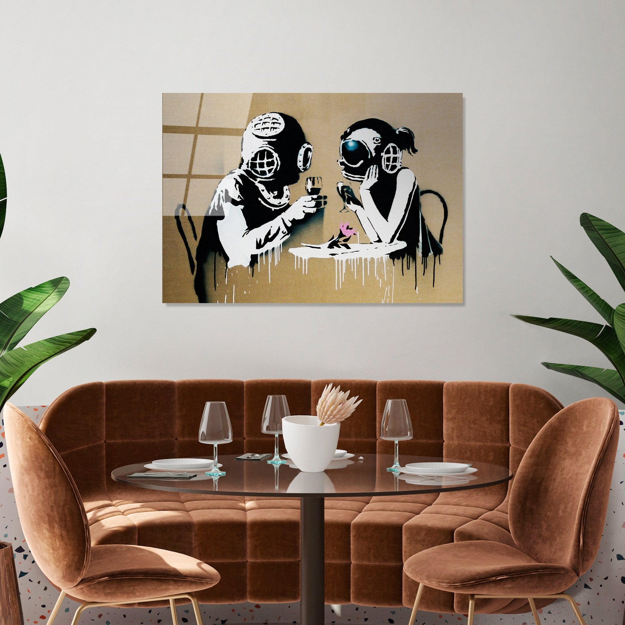 Quadro Decorativo em Vidro Temperado 100% UV-087, 70 x 100 cm, Multicolor (4 mm)