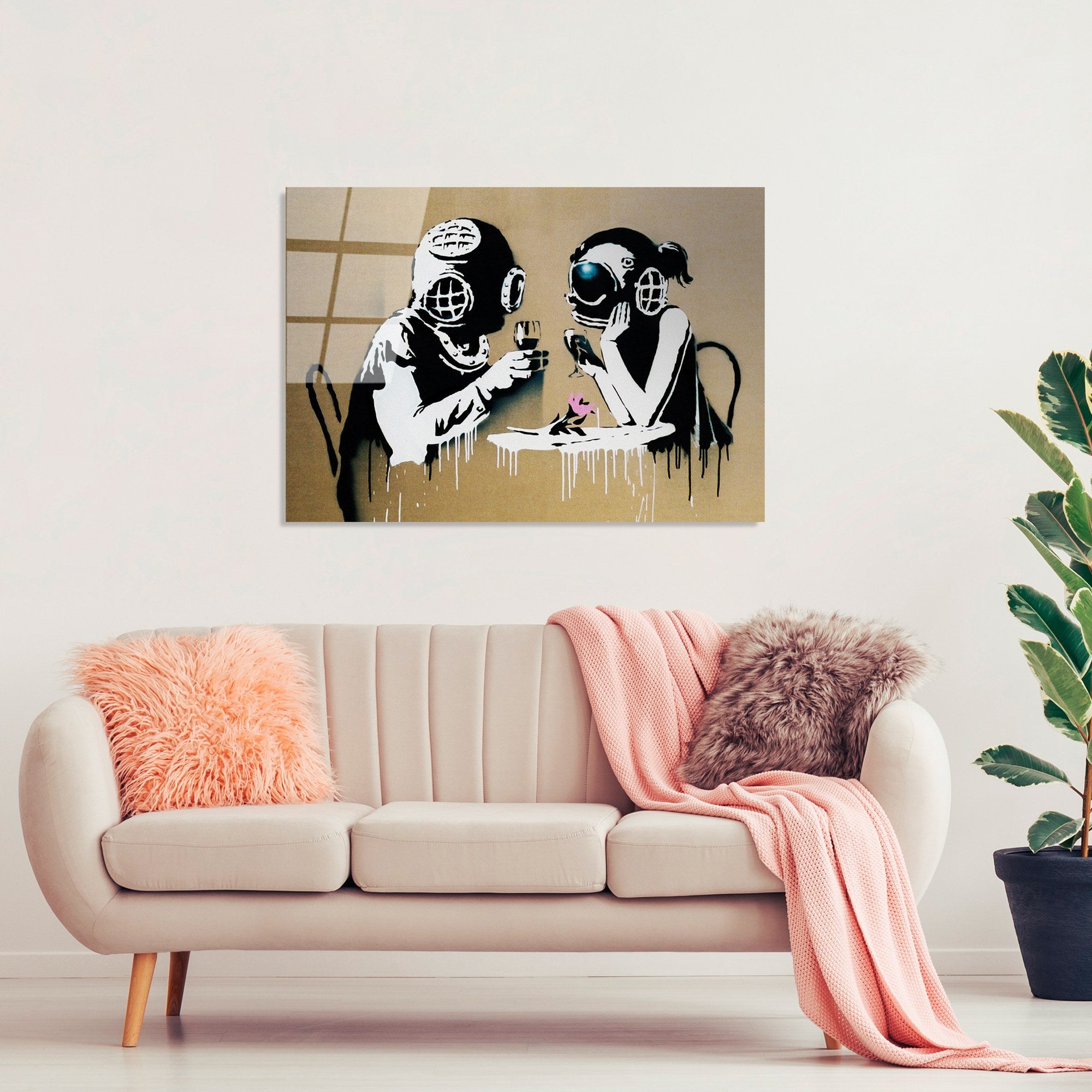 Quadro Decorativo em Vidro Temperado 100% UV-087, 70 x 100 cm, Multicolor (4 mm)