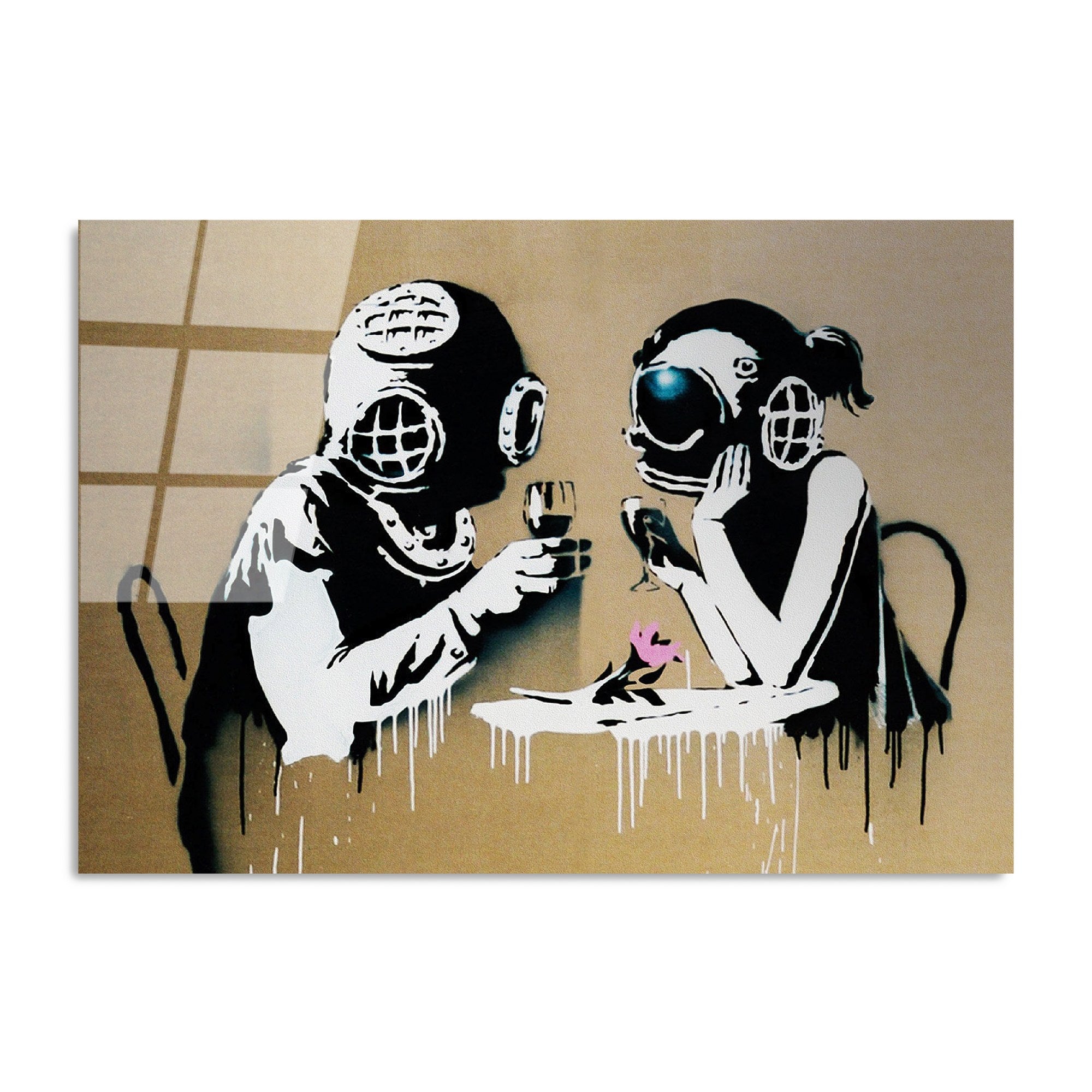 Quadro Decorativo em Vidro Temperado 100% UV-087, 70 x 100 cm, Multicolor (4 mm)