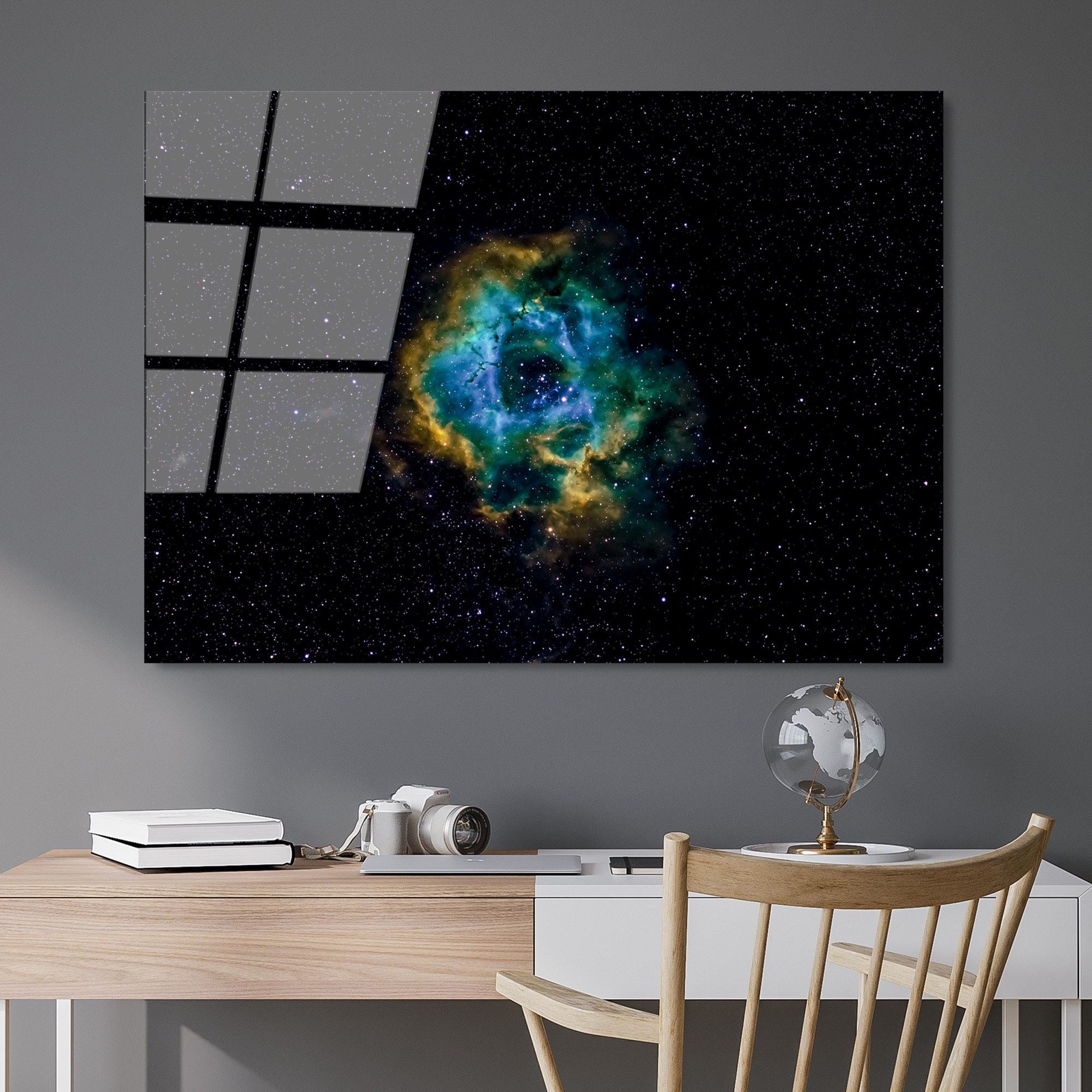 Quadro Decorativo em Vidro Temperado 70x100 cm (4 mm) – Multicolor | UV-088