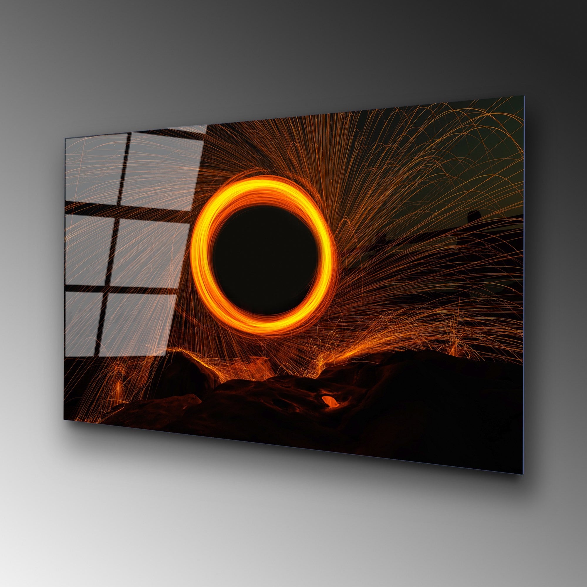 Quadro Decorativo em 100% Vidro Temperado 70 x 100 cm, Multicolor, 4 mm (UV-089)