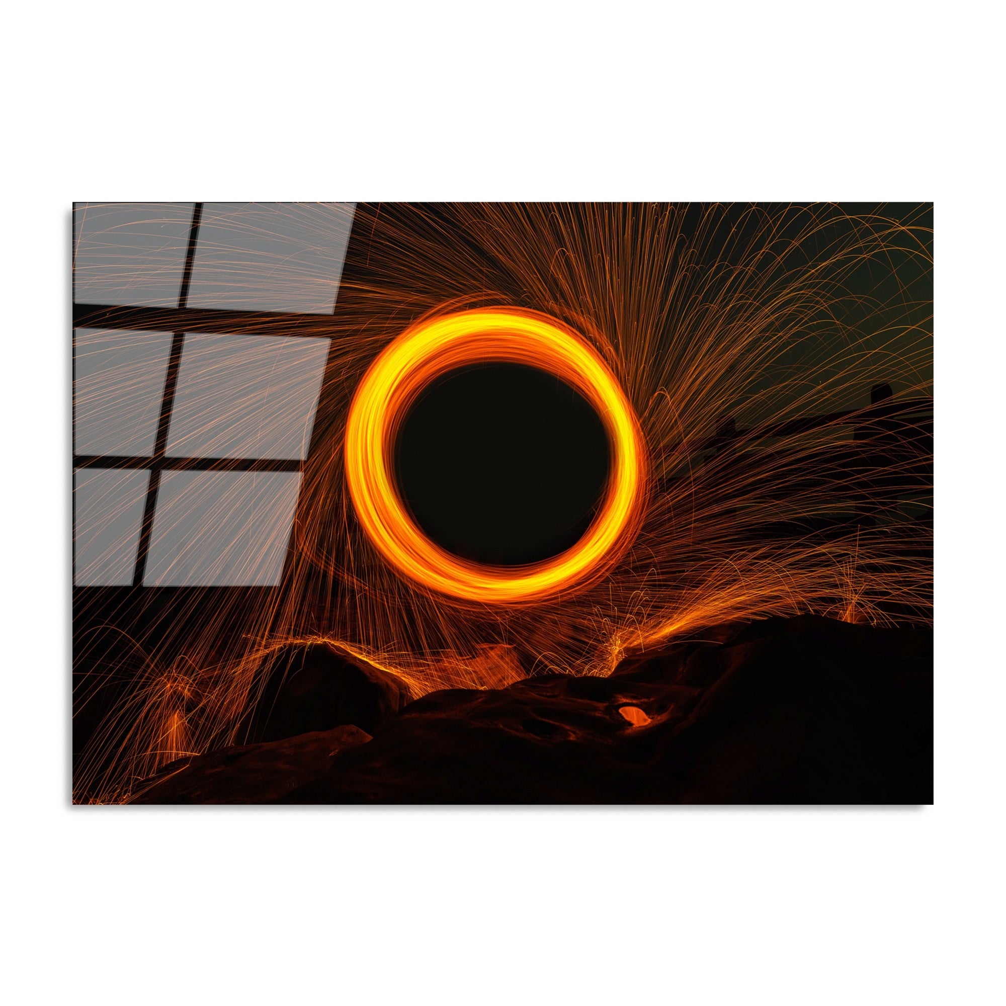 Quadro Decorativo em 100% Vidro Temperado 70 x 100 cm, Multicolor, 4 mm (UV-089)