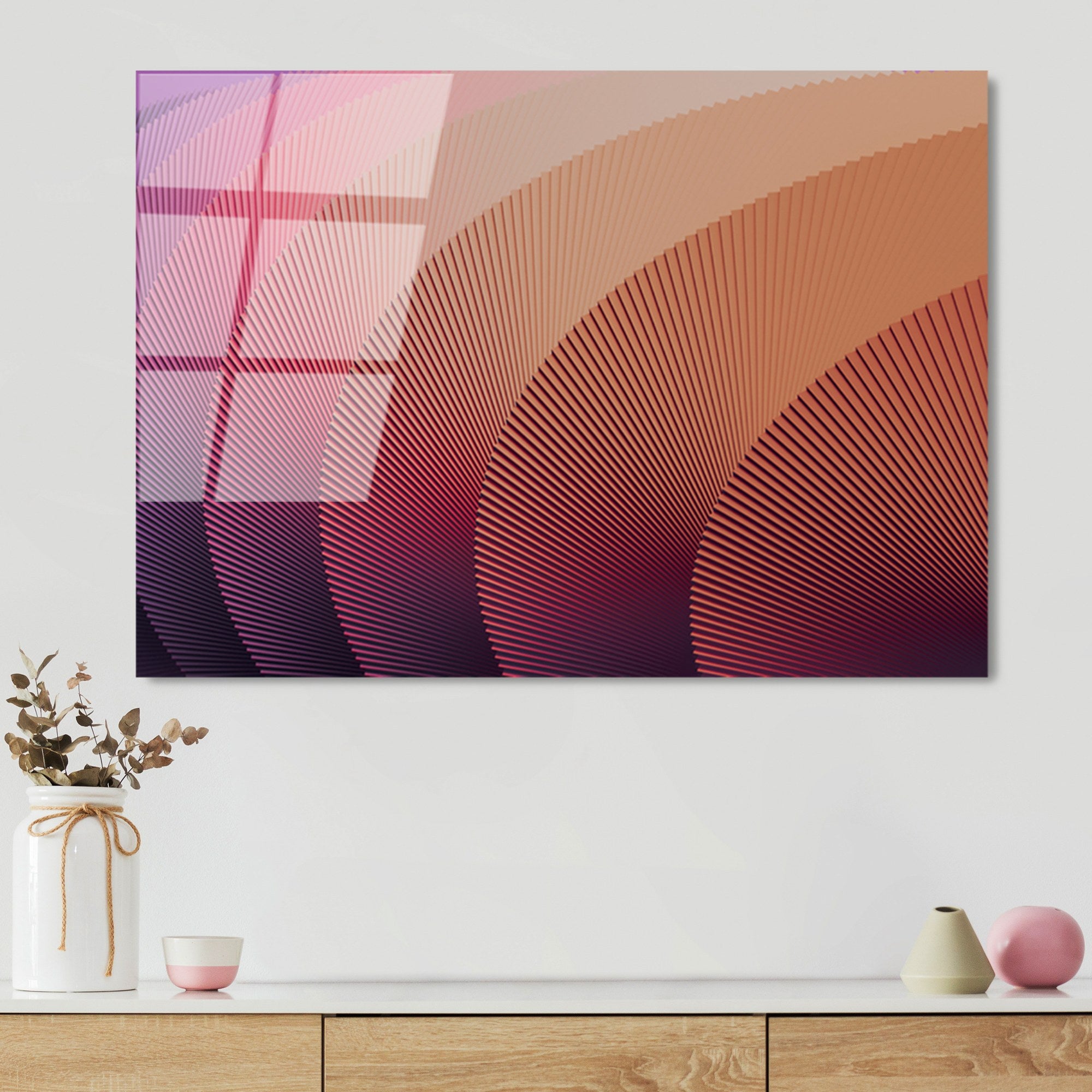 Quadro Decorativo em Vidro Temperado 70x100 cm Multicolor – UV-095 (Ref. 123BZM1157)