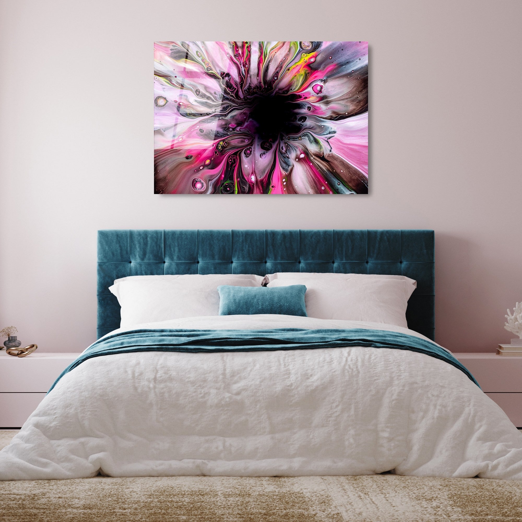 Quadro Decorativo em Vidro Temperado UV-096 – Multicolor – 70 x 100 cm – Vidro 4 mm