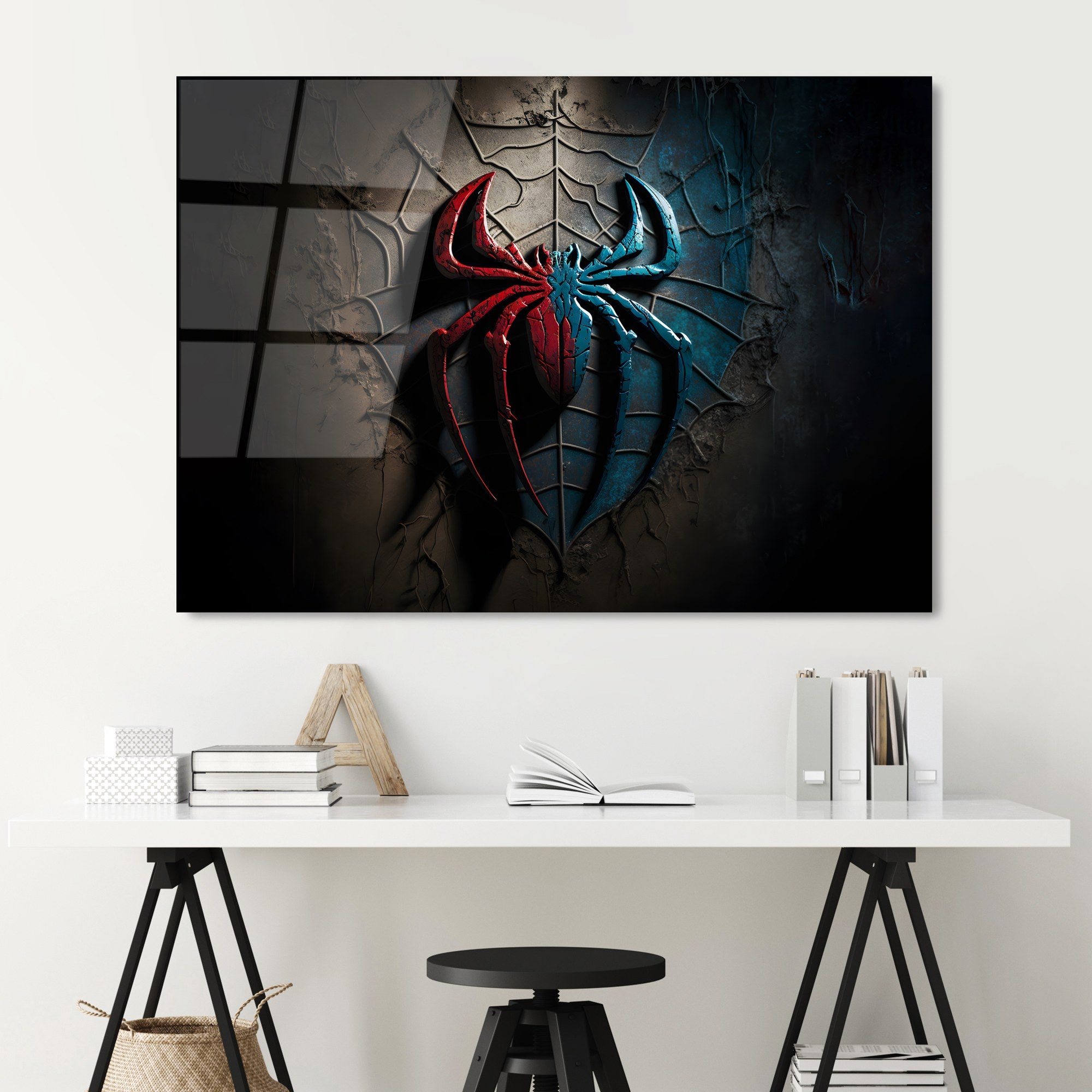 Quadro Decorativo em Vidro Temperado Multicolor 70 x 100 cm, 4 mm – UV-097