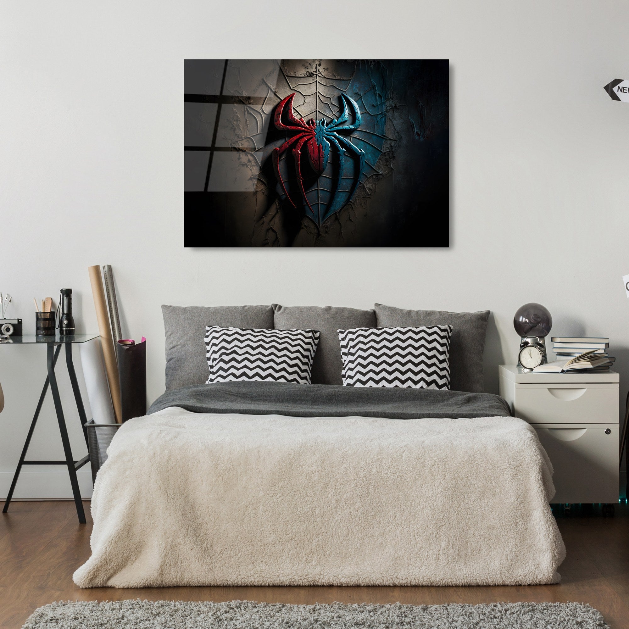 Quadro Decorativo em Vidro Temperado Multicolor 70 x 100 cm, 4 mm – UV-097