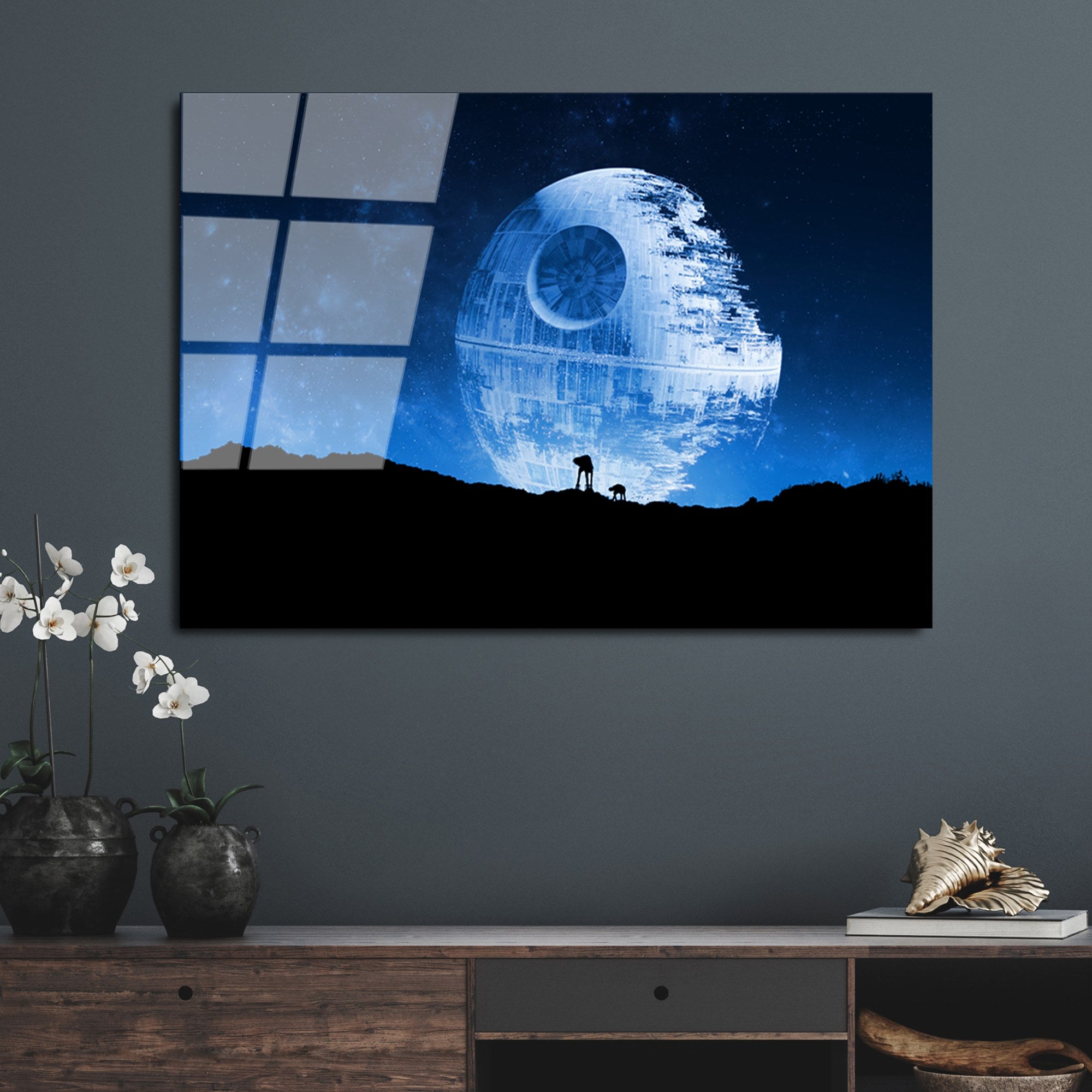 Quadro Decorativo em Vidro Temperado 100% (4 mm) Multicolor 70 x 100 cm – UV-098