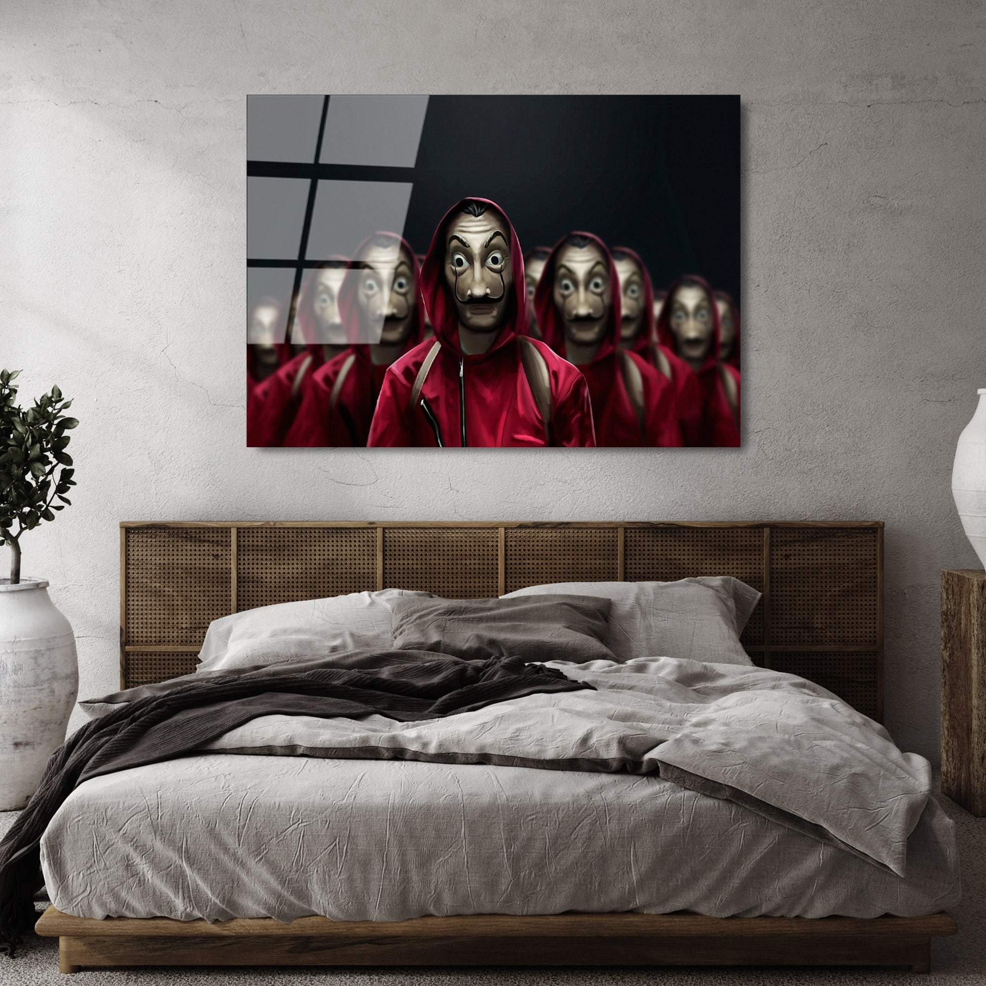 Quadro Decorativo em Vidro Temperado 70 x 100 cm, Multicolor (UV-099, 4 mm)