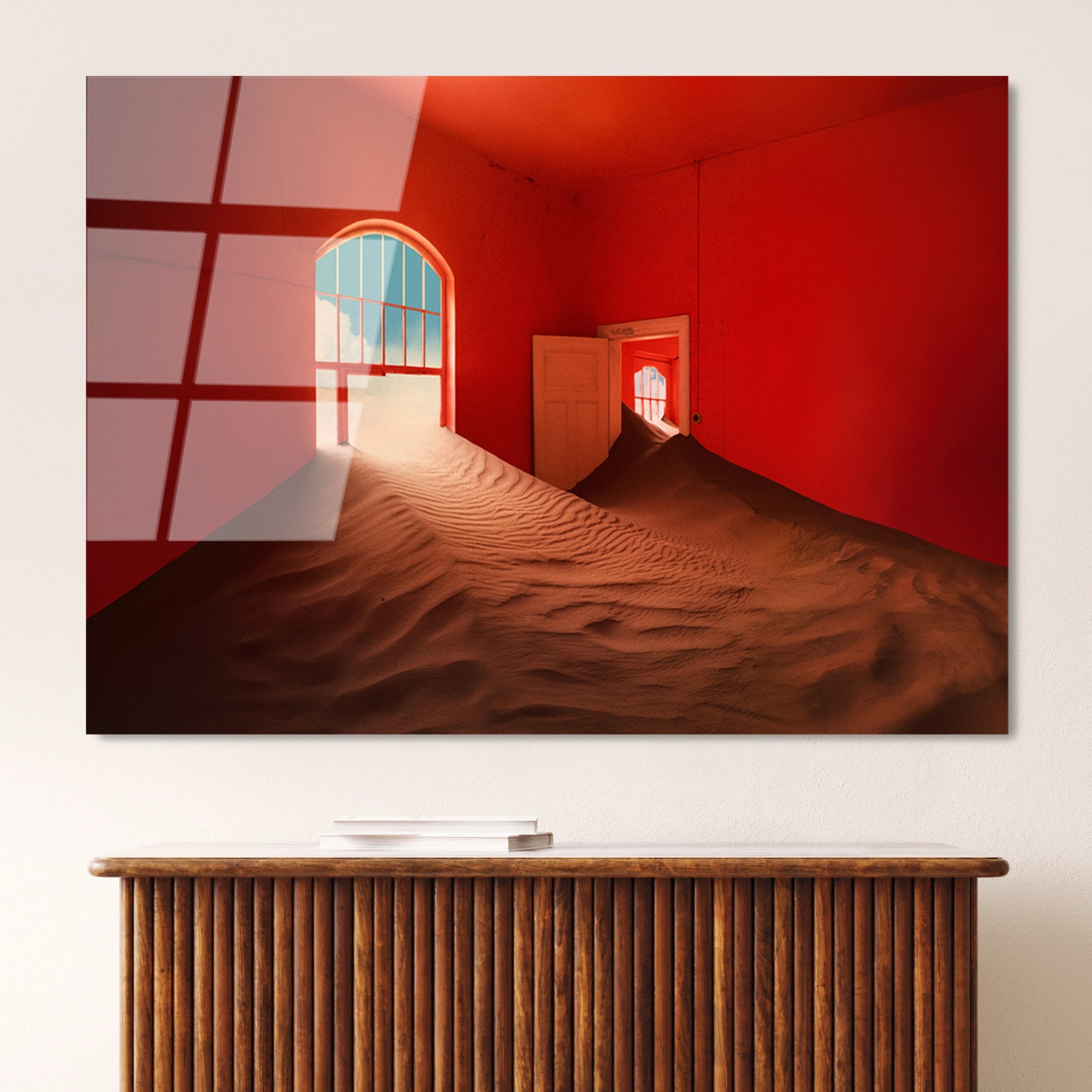 Quadro Decorativo em Vidro Temperado 4 mm Multicolor 70 x 100 cm – UV-101 (Ref. 123BZM1163)