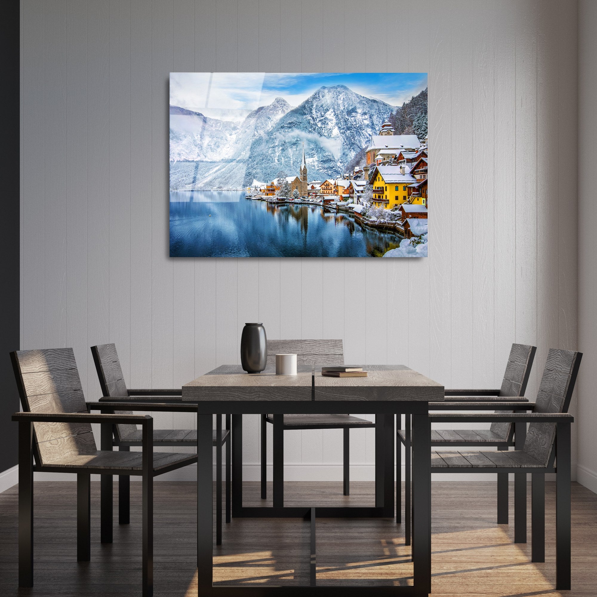 Quadro Decorativo em Vidro 100% Temperado UV-102, Multicolor, 70 x 100 cm (4 mm)