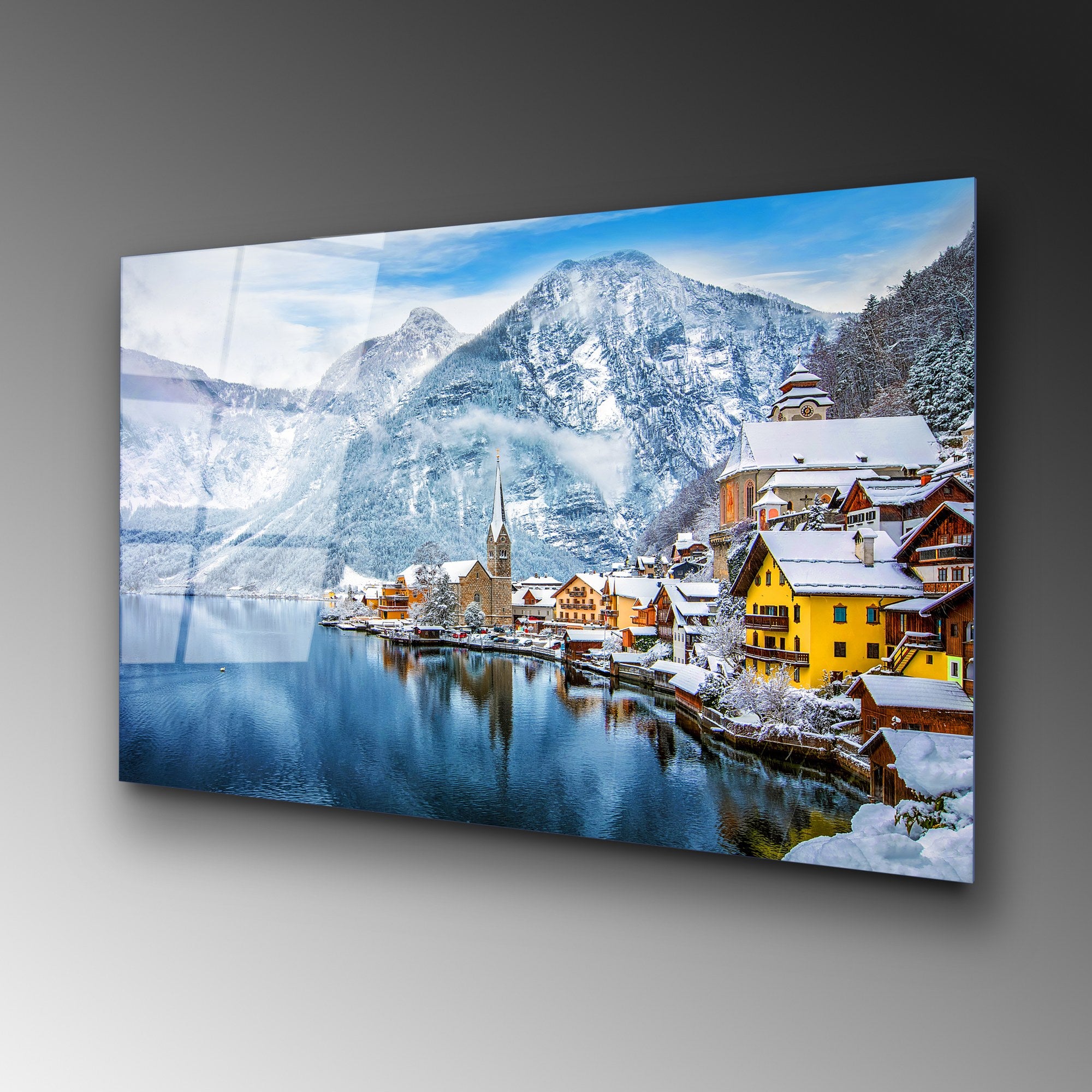 Quadro Decorativo em Vidro 100% Temperado UV-102, Multicolor, 70 x 100 cm (4 mm)