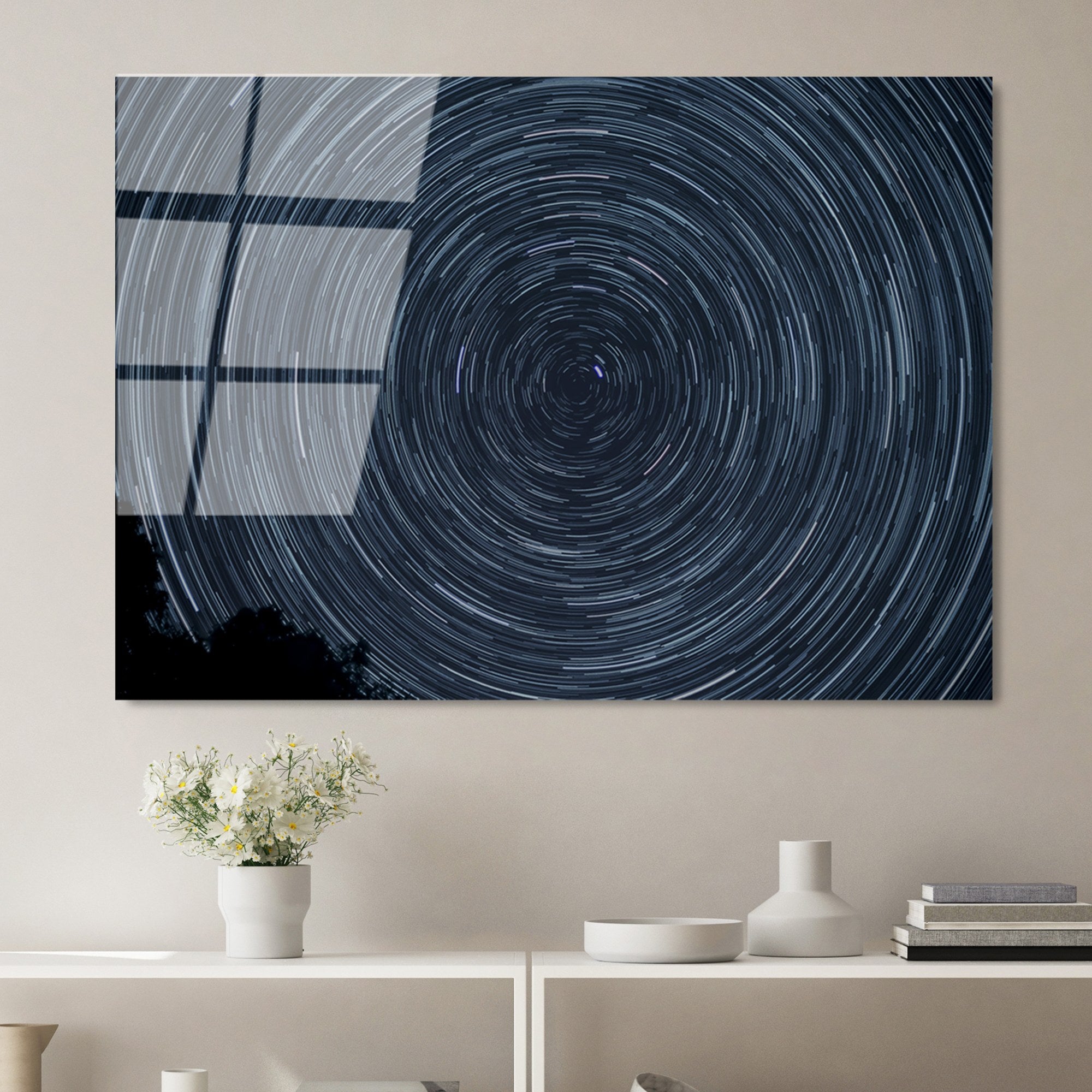 Quadro Decorativo em Vidro Temperado UV-106, 70x100 cm, Multicolor, 4 mm