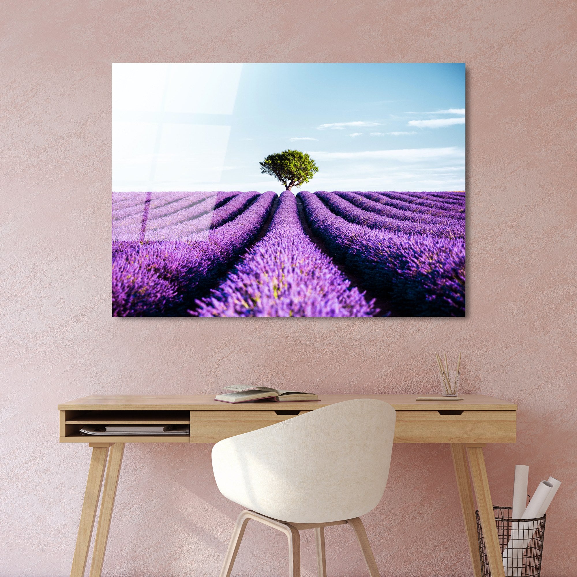 Quadro Decorativo em Vidro Temperado UV-107, 70 x 100 cm, Multicolor, 4 mm