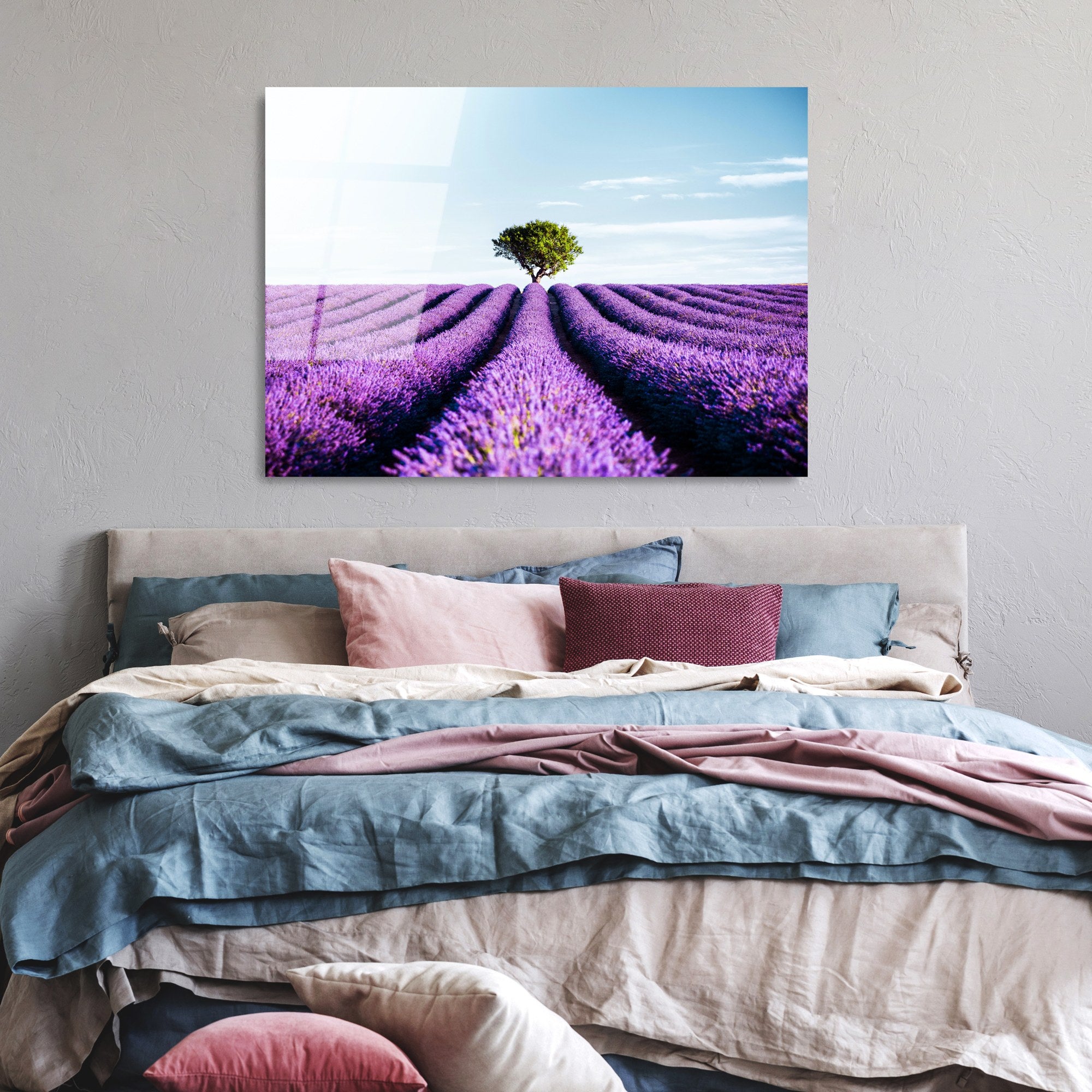 Quadro Decorativo em Vidro Temperado UV-107, 70 x 100 cm, Multicolor, 4 mm