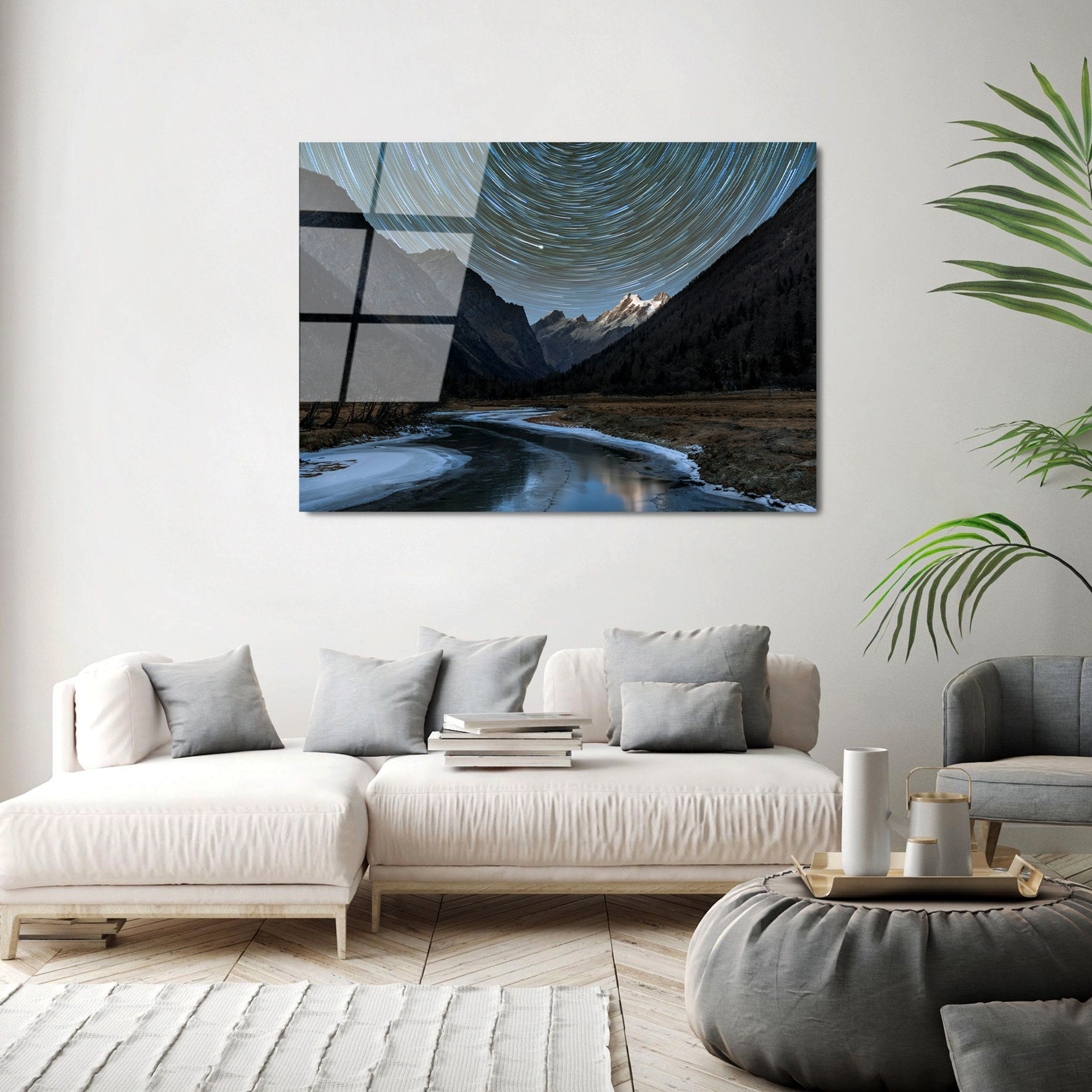 Quadro Decorativo em Vidro Temperado 4 mm 70x100 cm (7,609 kg) – Multicolor – UV-112