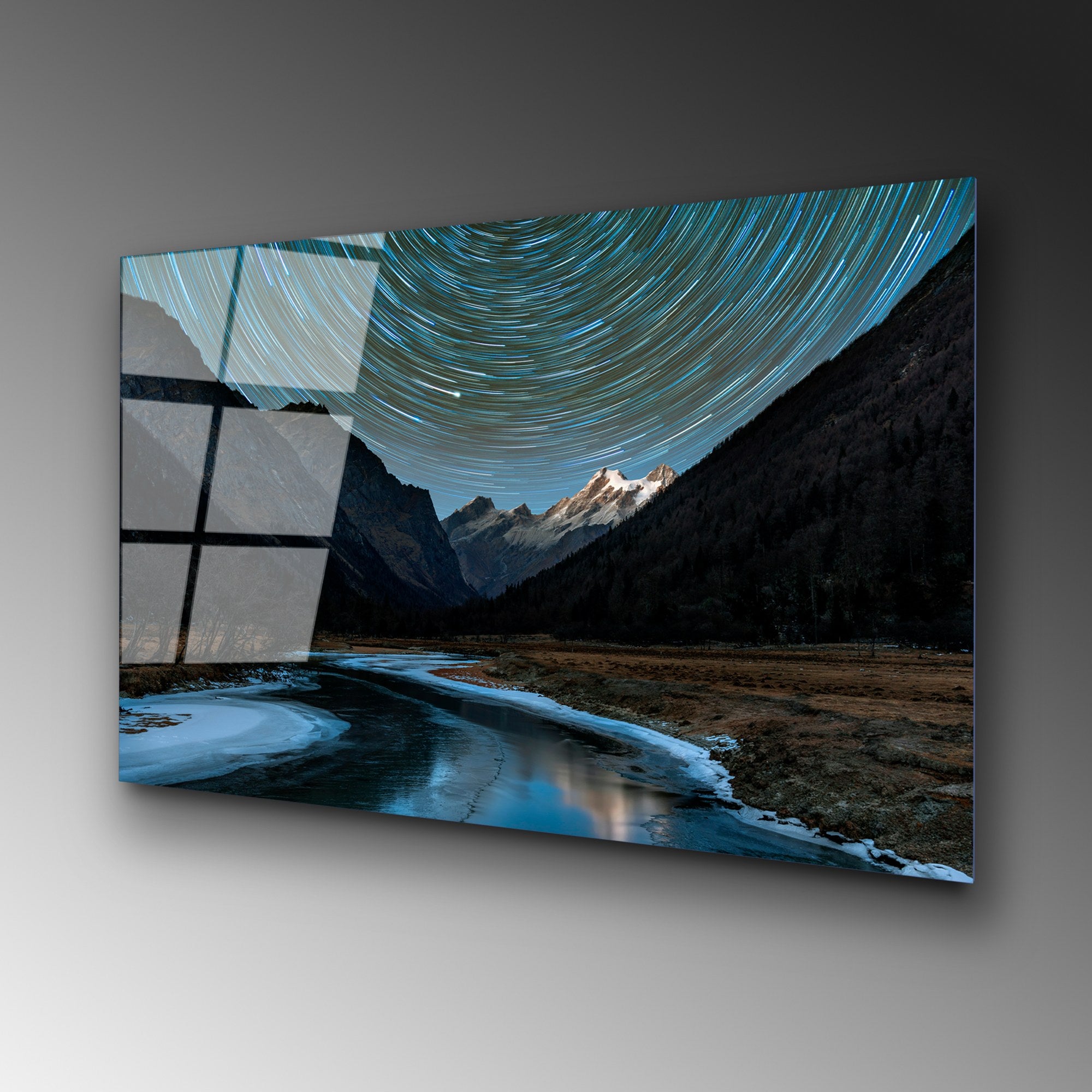 Quadro Decorativo em Vidro Temperado 4 mm 70x100 cm (7,609 kg) – Multicolor – UV-112