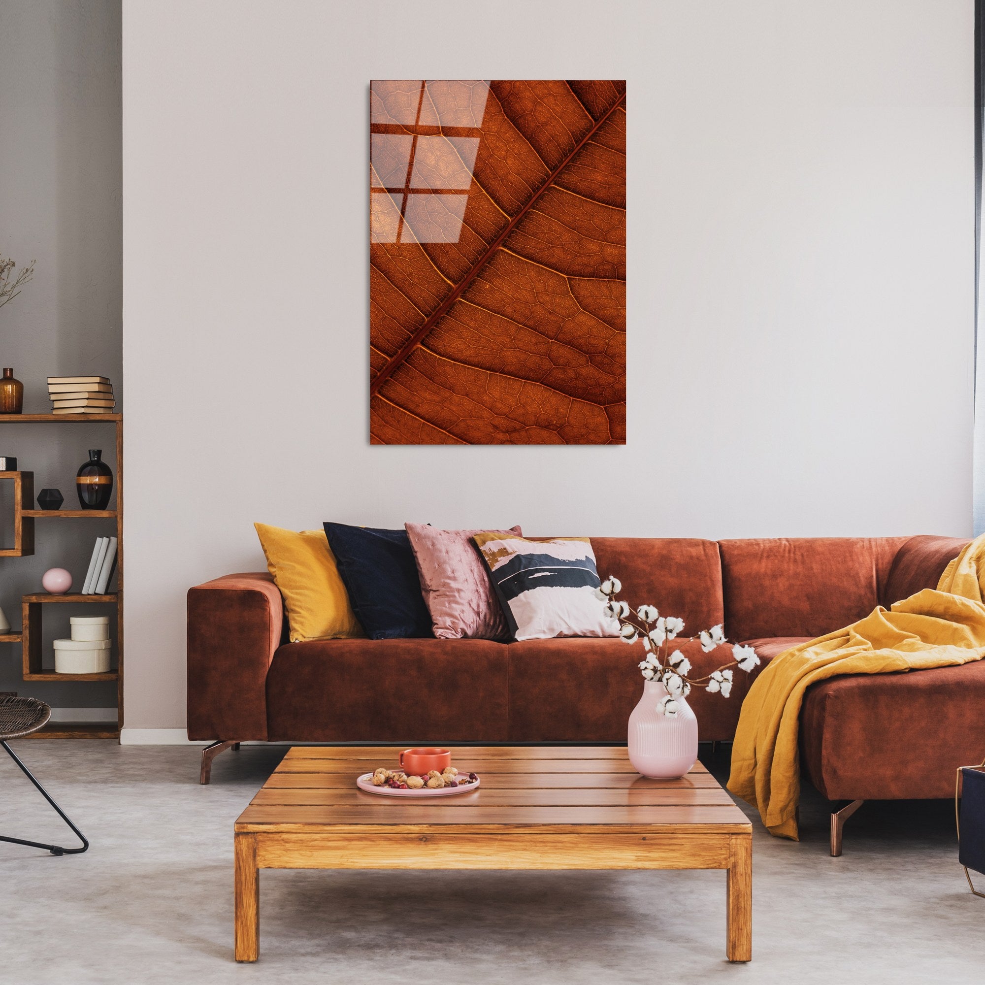 Quadro Decorativo em Vidro Temperado 70 x 100 cm Multicolor – UV-119 (4 mm)