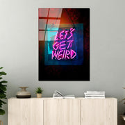 Quadro Decorativo em Vidro Temperado UV-121, Multicolor, 70 x 100 cm (4 mm)