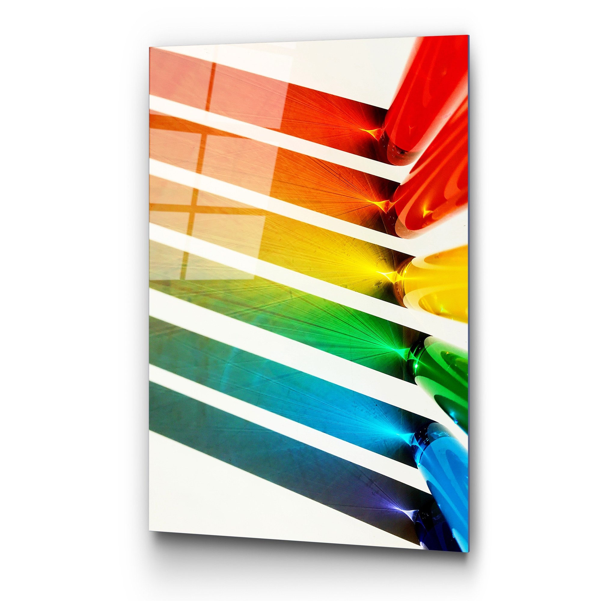 Quadro Decorativo em 100% Vidro Temperado UV-122 (70 x 100 cm) Multicolor – 4 mm