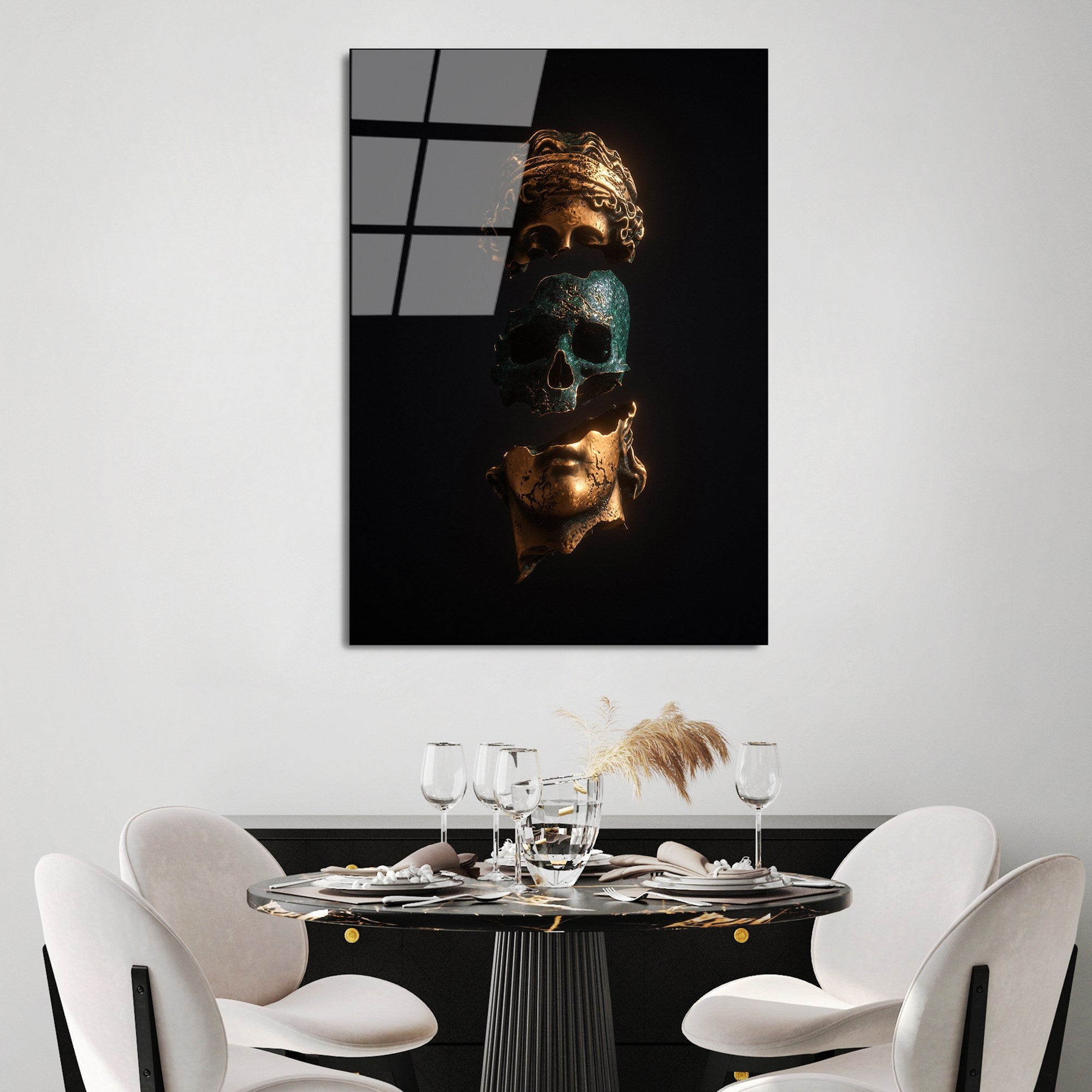 Quadro Decorativo 100% Vidro Temperado UV-125, Multicolor, 70 x 100 cm, 4 mm