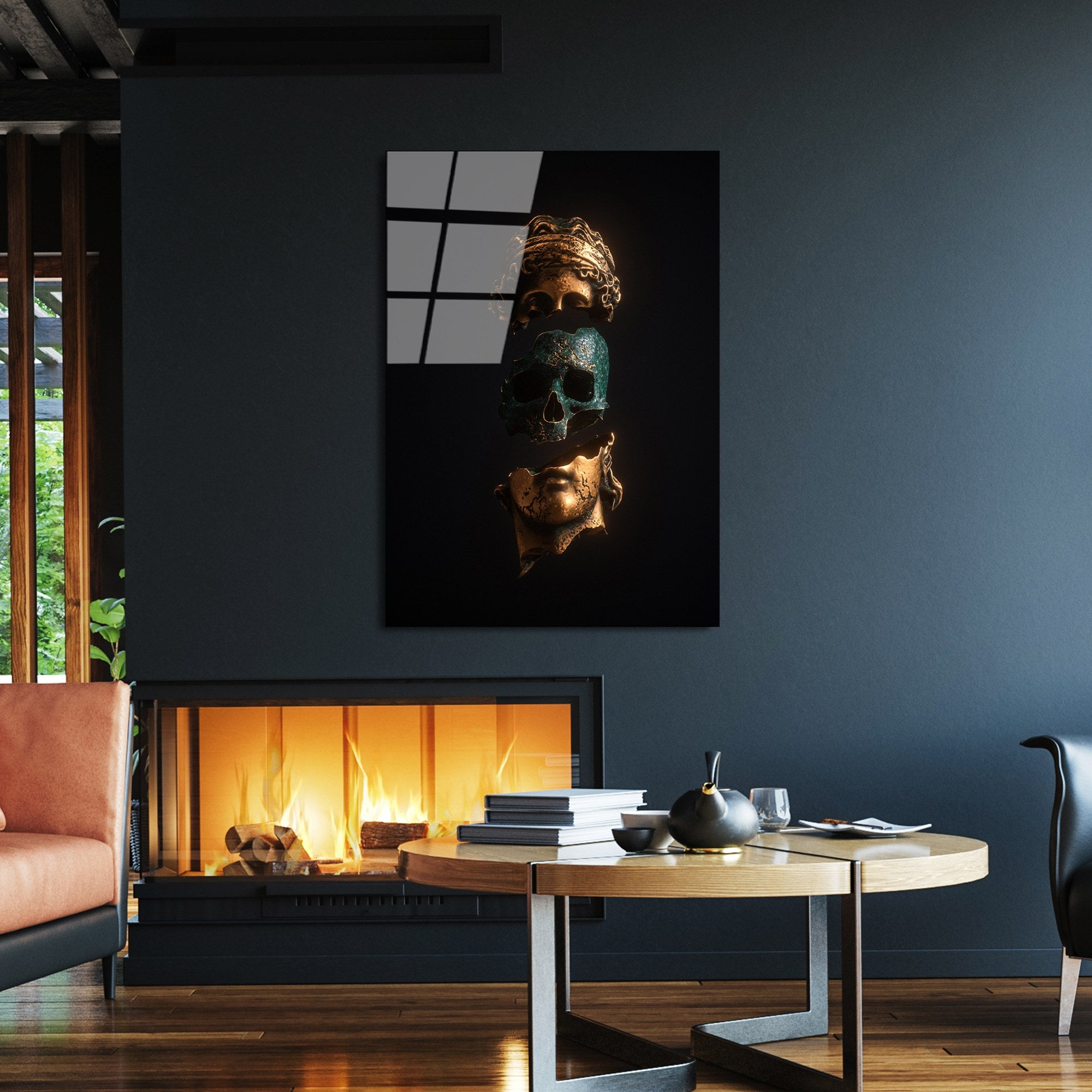 Quadro Decorativo 100% Vidro Temperado UV-125, Multicolor, 70 x 100 cm, 4 mm