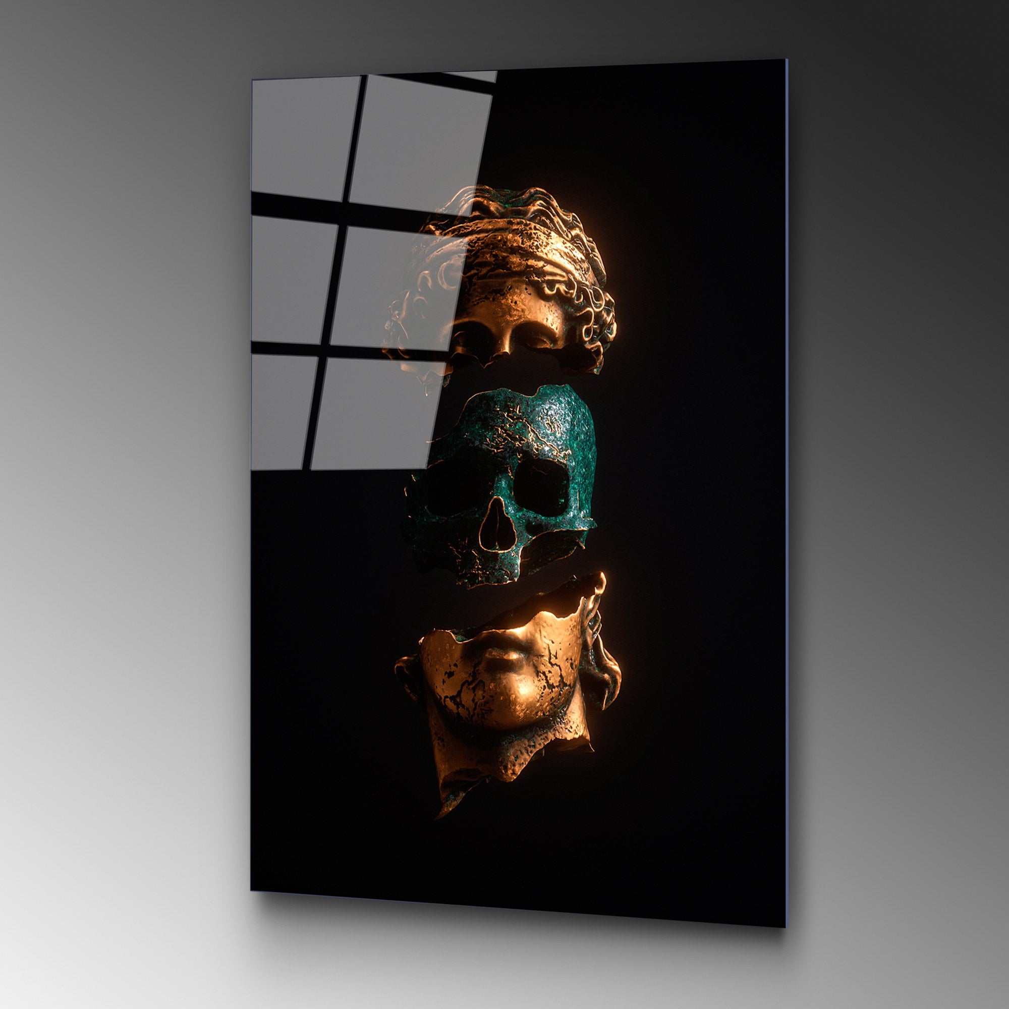 Quadro Decorativo 100% Vidro Temperado UV-125, Multicolor, 70 x 100 cm, 4 mm