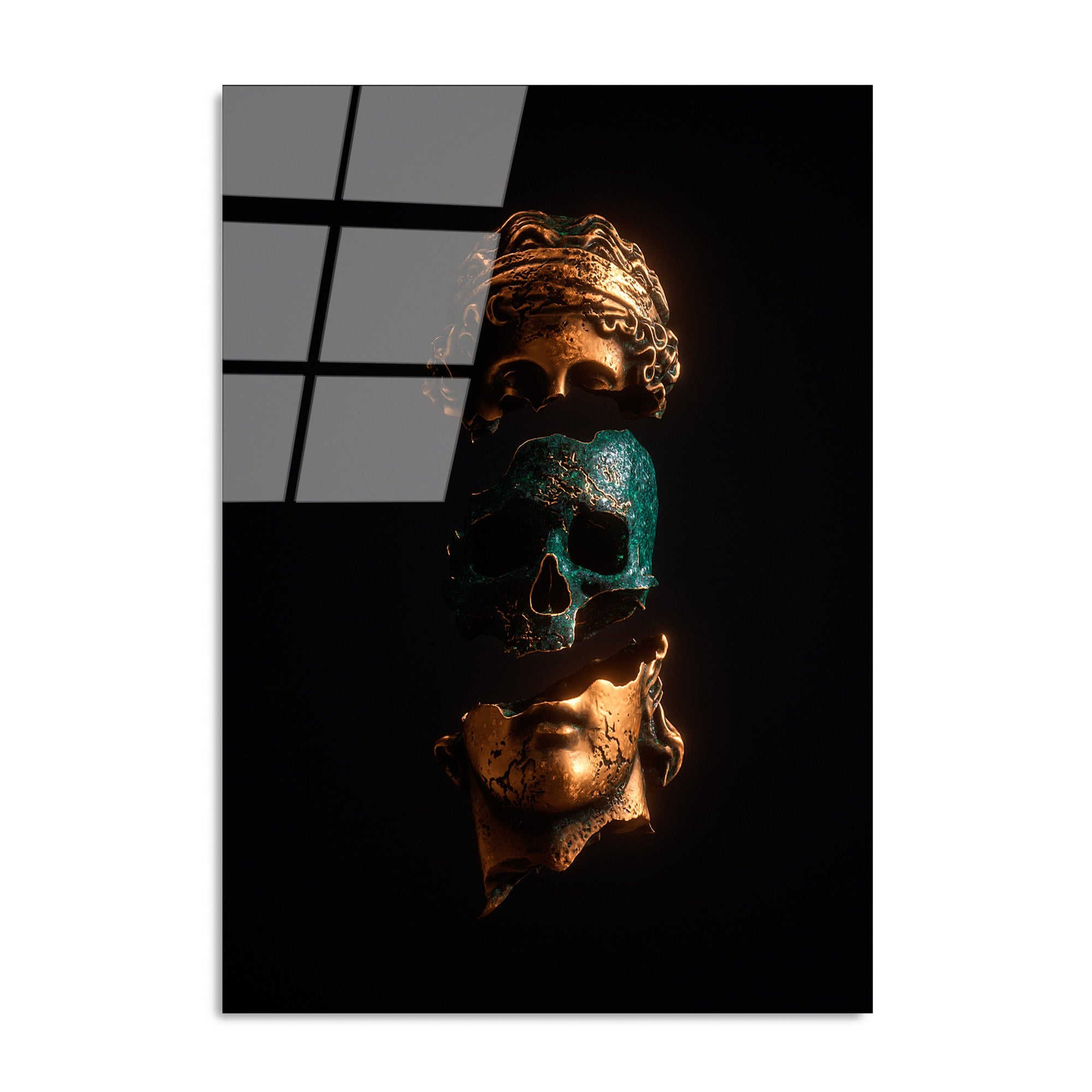 Quadro Decorativo 100% Vidro Temperado UV-125, Multicolor, 70 x 100 cm, 4 mm