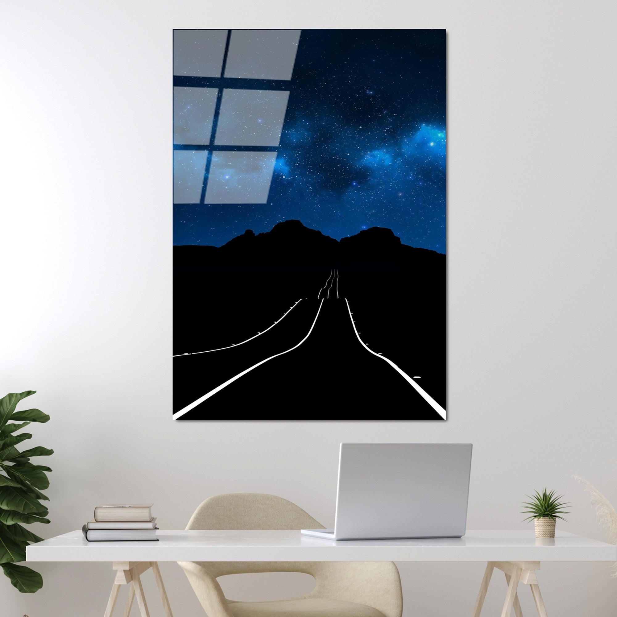 Quadro Decorativo em Vidro Temperado Multicolor 70 x 100 cm (4 mm) – UV-126