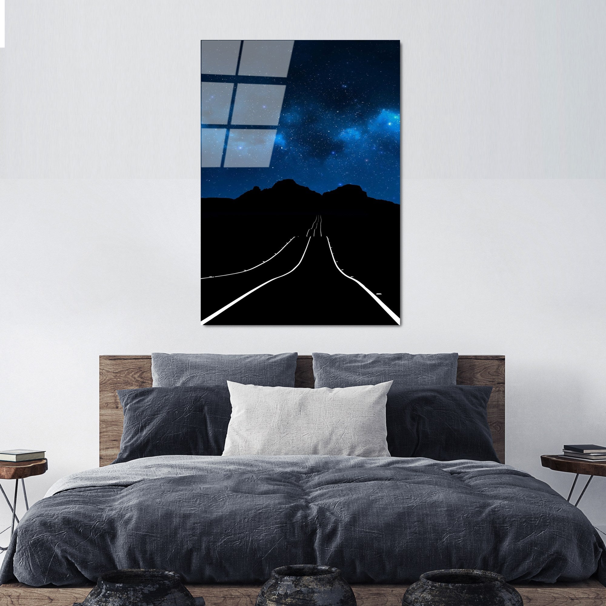 Quadro Decorativo em Vidro Temperado Multicolor 70 x 100 cm (4 mm) – UV-126