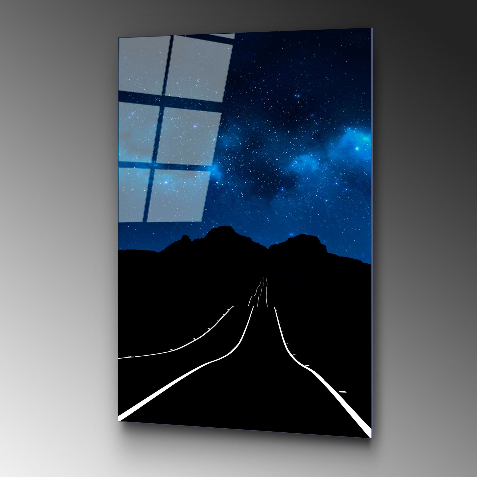 Quadro Decorativo em Vidro Temperado Multicolor 70 x 100 cm (4 mm) – UV-126