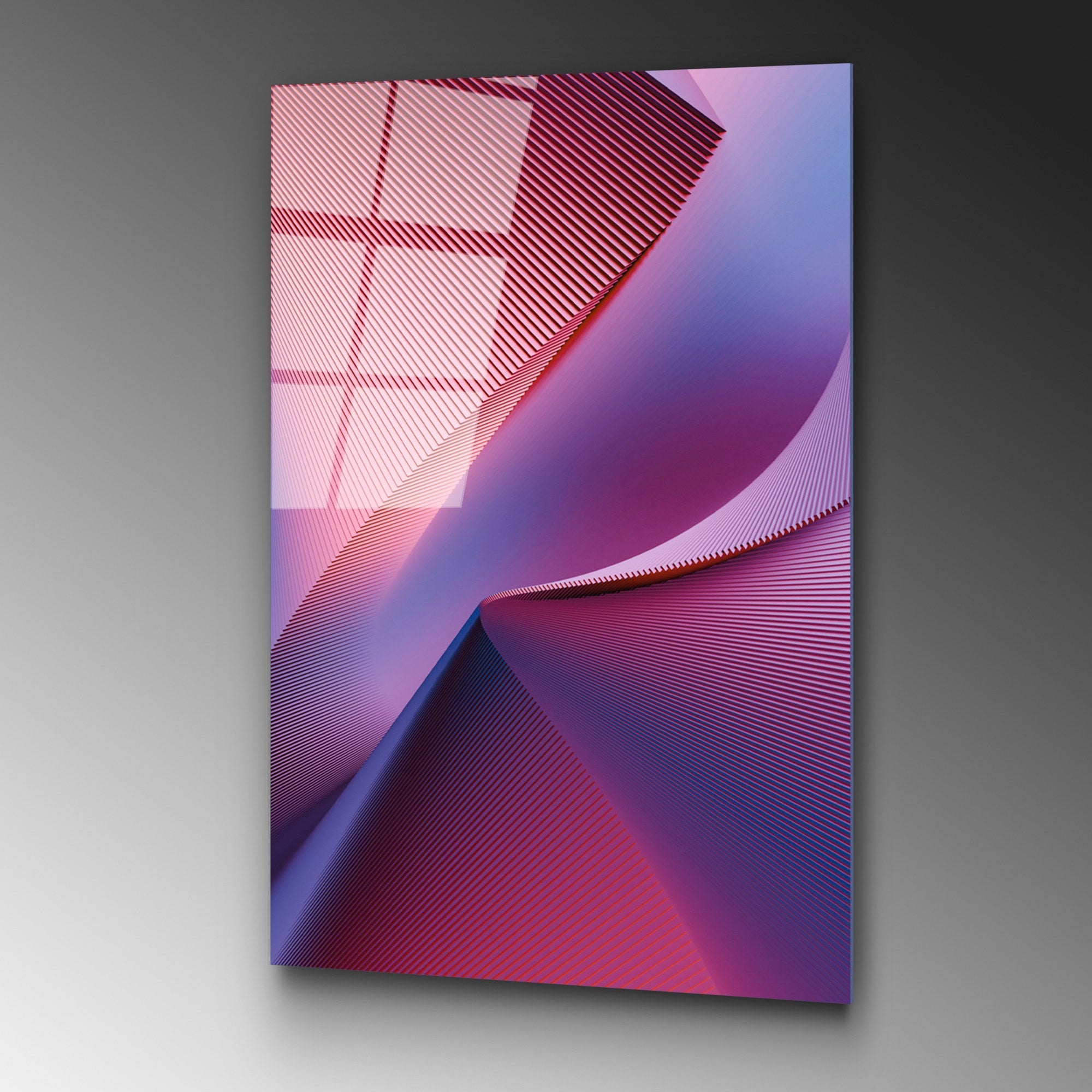 Quadro Decorativo em Vidro Temperado 70 x 100 cm (4 mm), Multicolor – UV-129