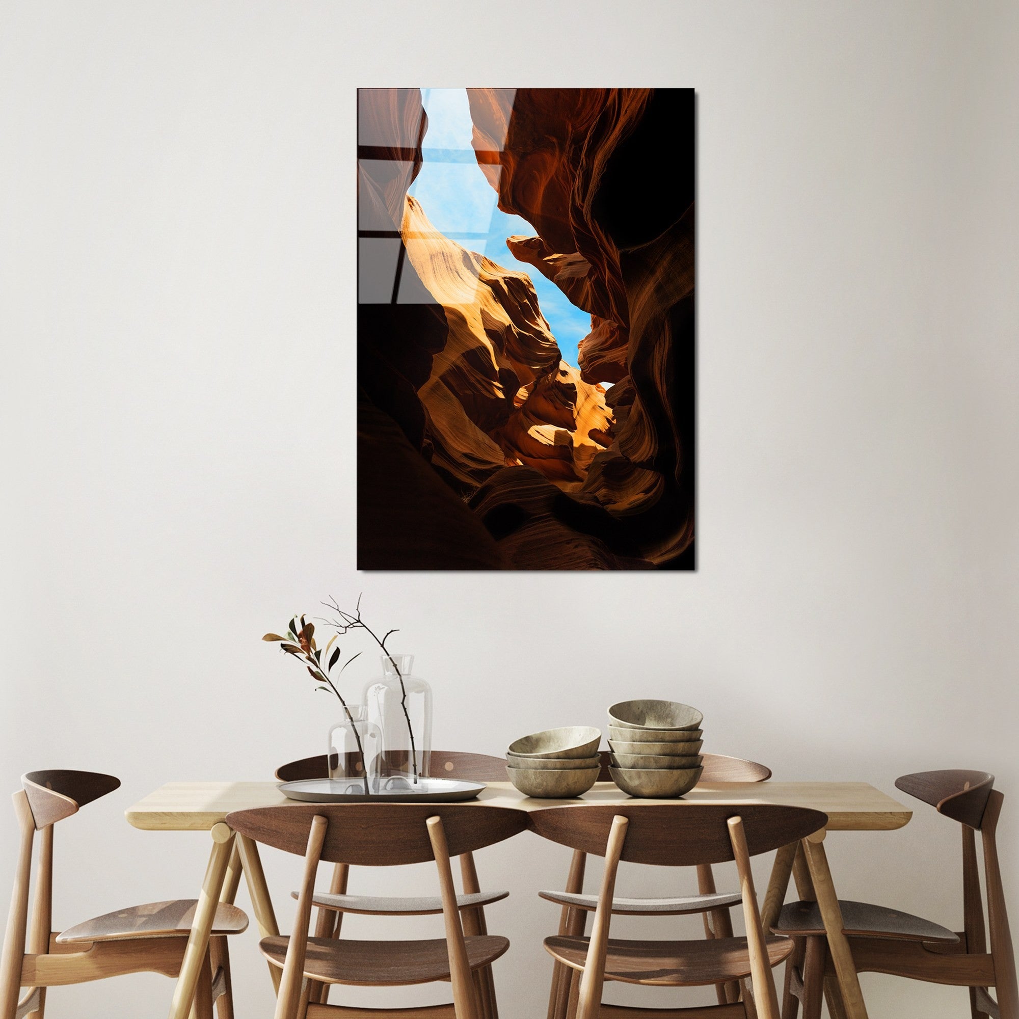 Quadro Decorativo em Vidro Temperado Multicolorido 70 x 100 cm UV-131 (4 mm)