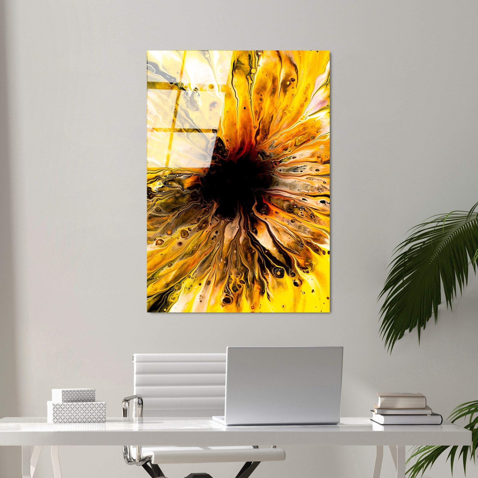 Quadro Decorativo em Vidro Temperado Multicolor UV-134 – 70x100 cm, 4 mm