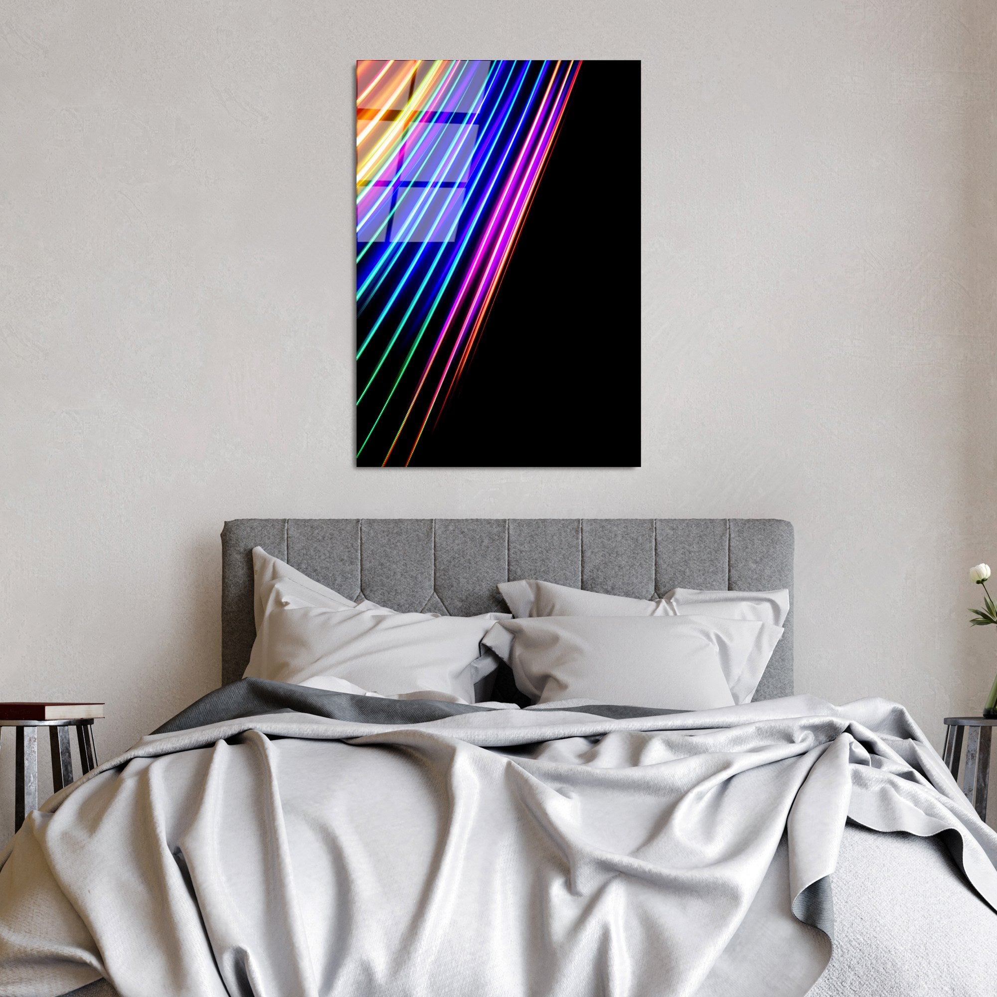 Quadro Decorativo em Vidro Temperado UV-135, Multicolor, 70 x 100 cm (4 mm)