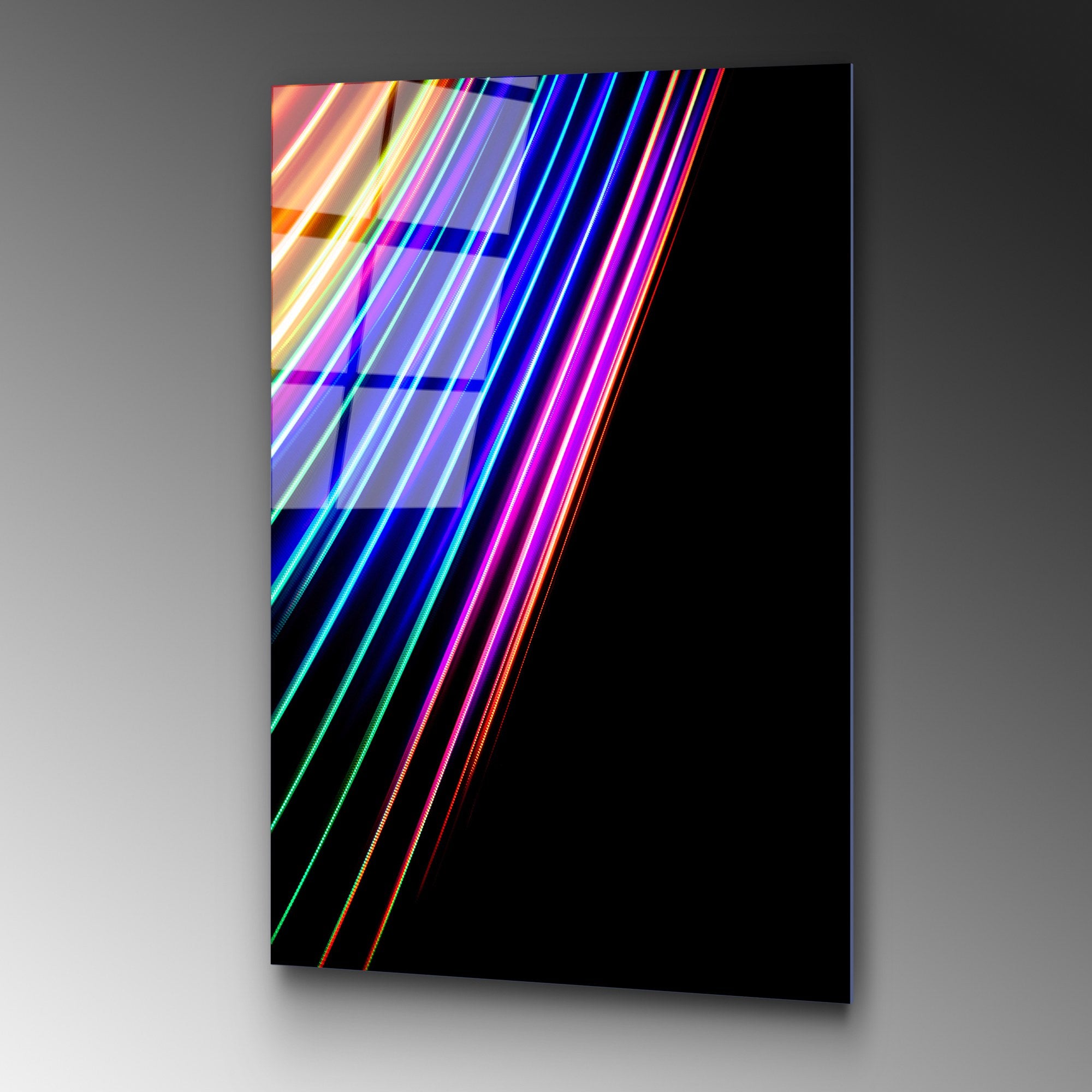 Quadro Decorativo em Vidro Temperado UV-135, Multicolor, 70 x 100 cm (4 mm)