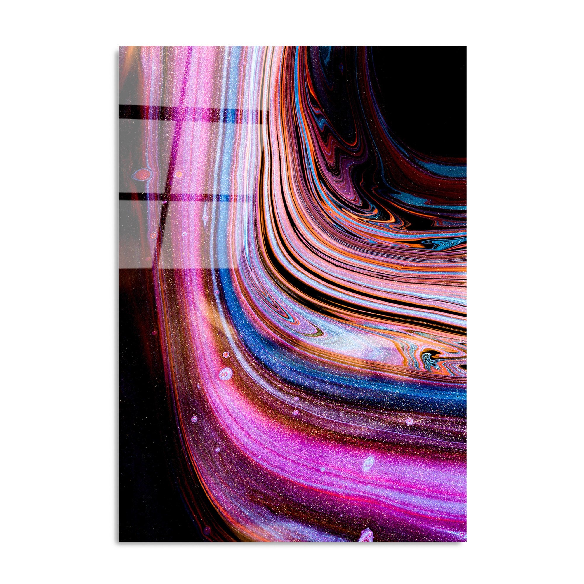 Quadro Decorativo em Vidro Temperado 4 mm, 70 x 100 cm, Multicolor – UV-136