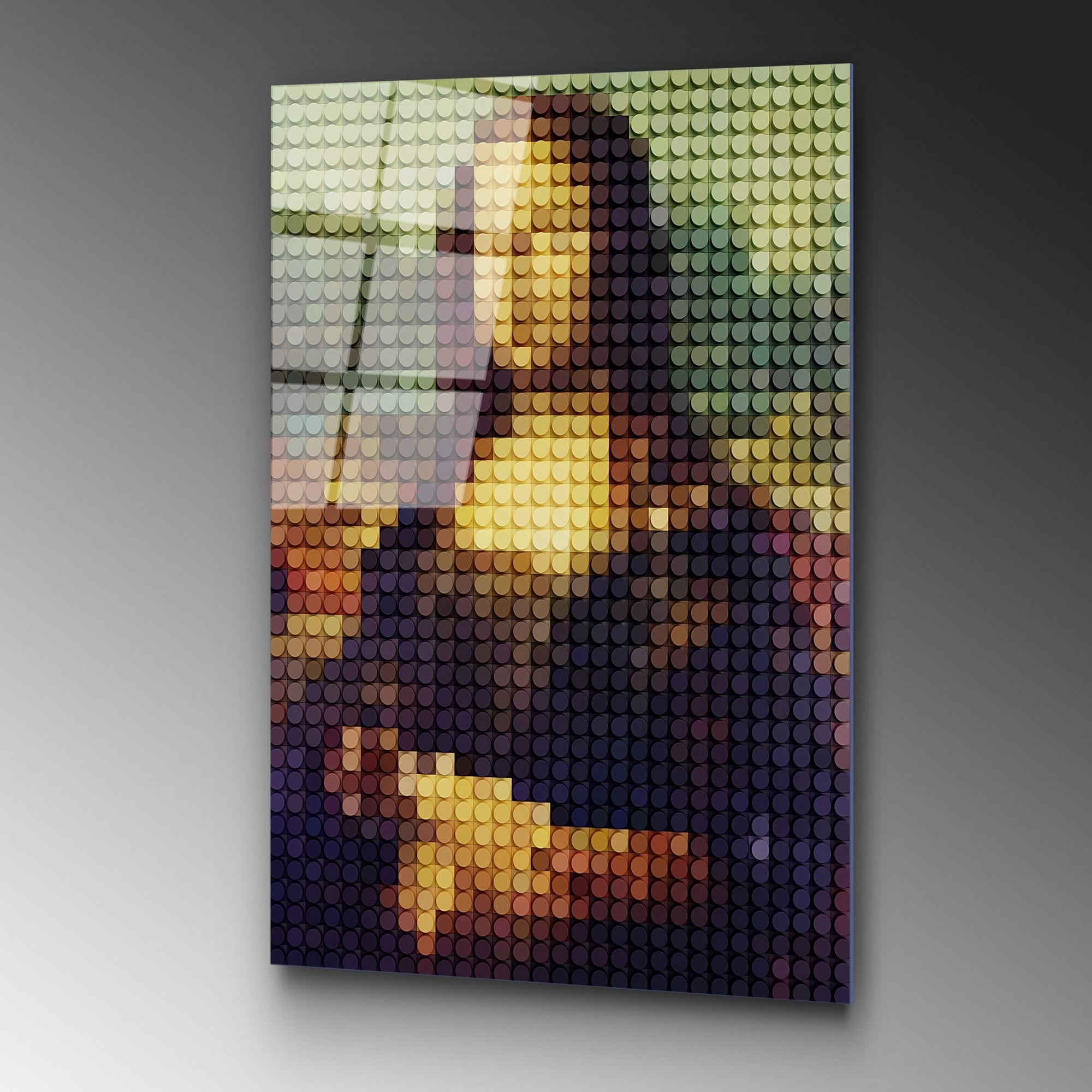 Quadro Decorativo em Vidro Temperado UV-137, 70 x 100 cm, Multicolor, 4 mm