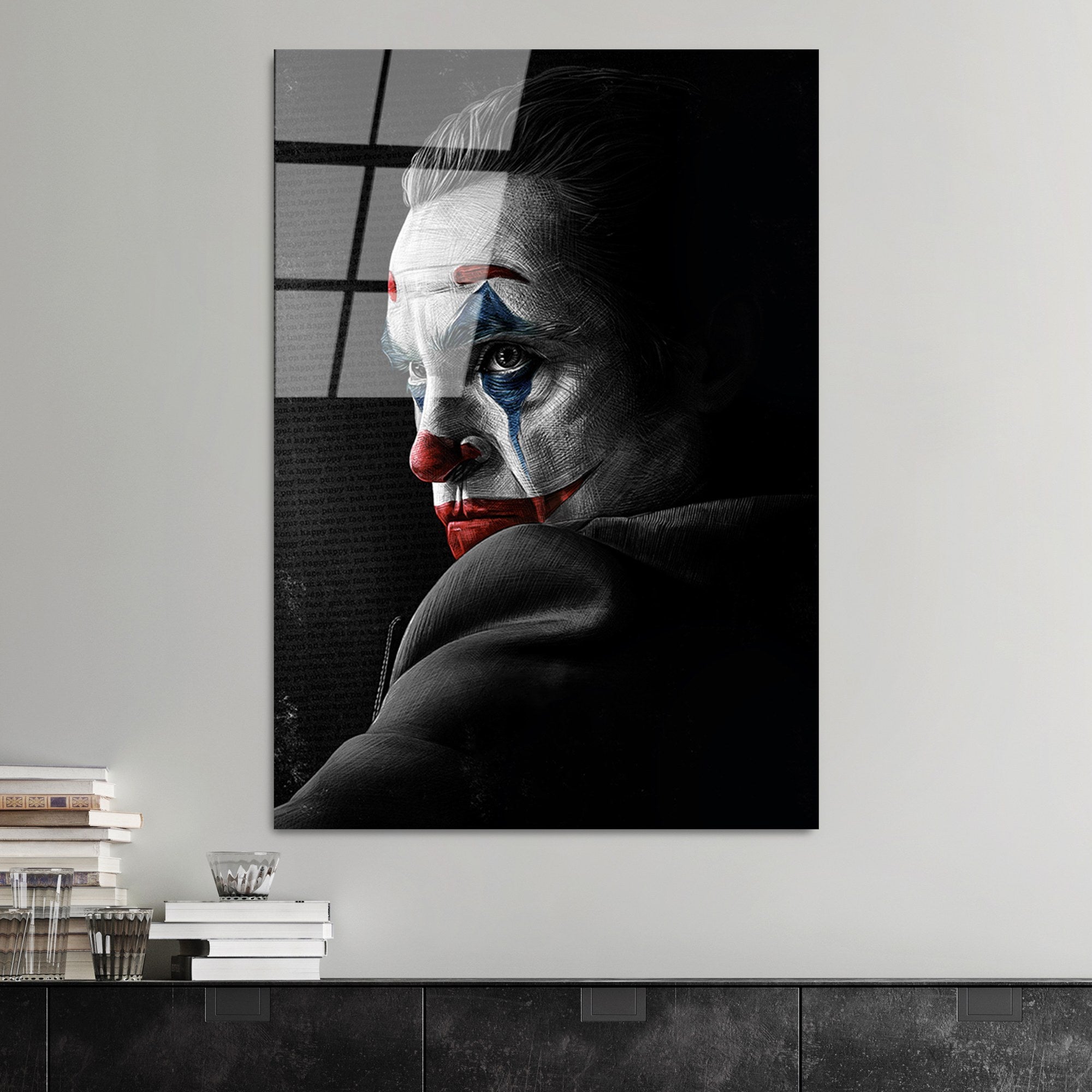 Quadro Decorativo em Vidro Temperado UV-140, 70x100 cm, Multicolor, 4 mm — Elegância e Durabilidade