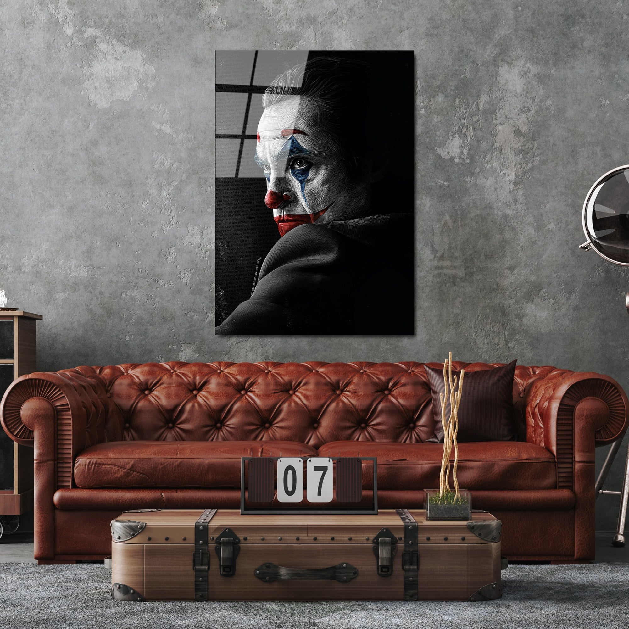 Quadro Decorativo em Vidro Temperado UV-140, 70x100 cm, Multicolor, 4 mm — Elegância e Durabilidade