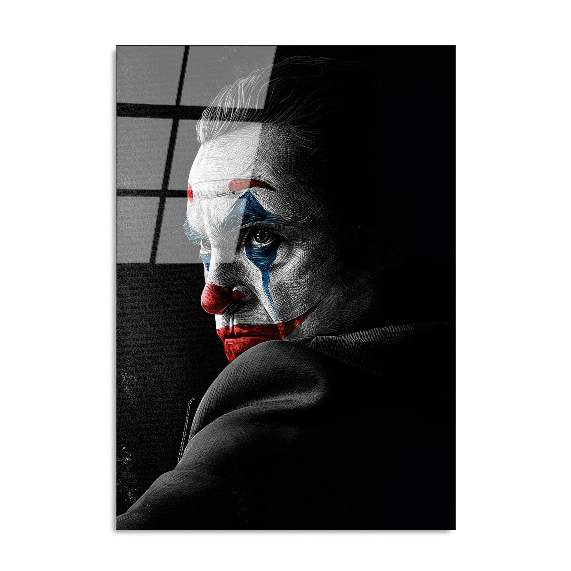 Quadro Decorativo em Vidro Temperado UV-140, 70x100 cm, Multicolor, 4 mm — Elegância e Durabilidade