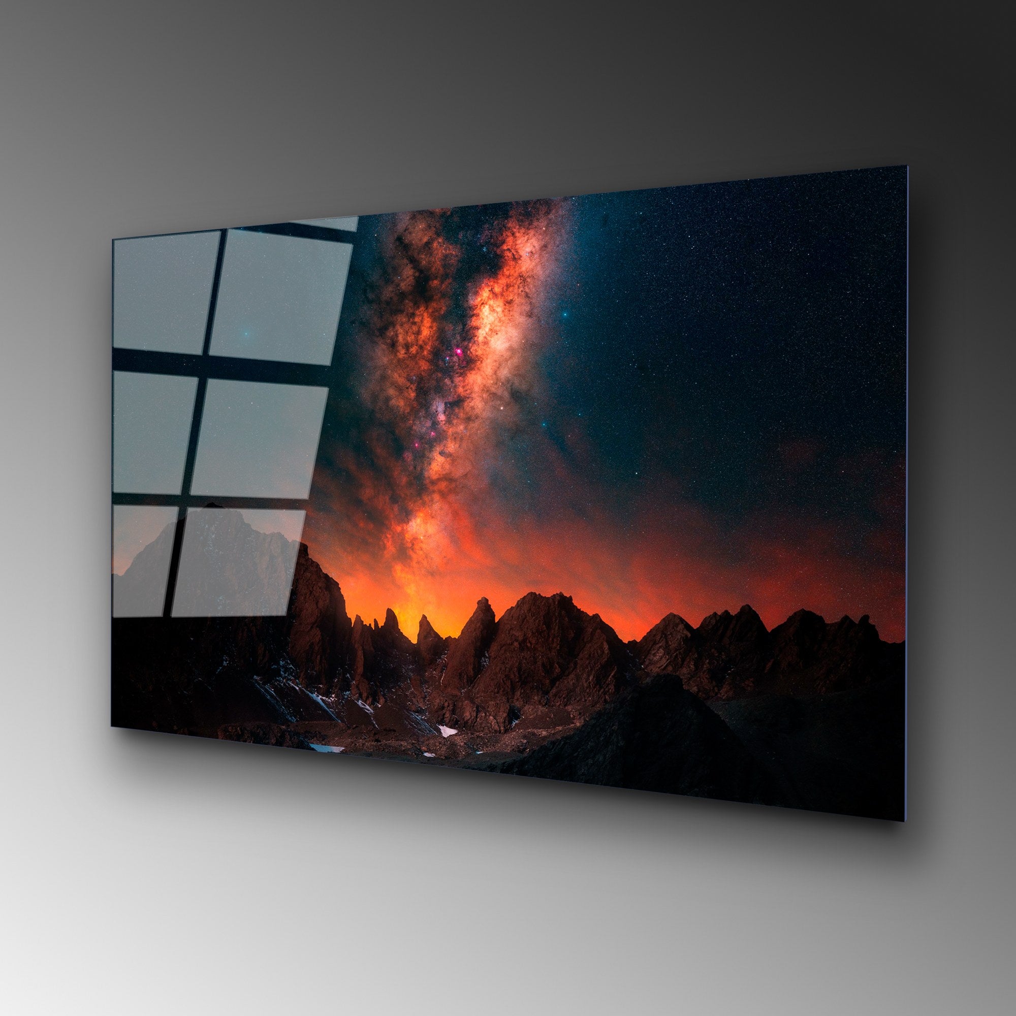 Quadro Decorativo em Vidro Temperado UV-141 (100% vidro, 4 mm), Multicolor, 70 x 100 cm