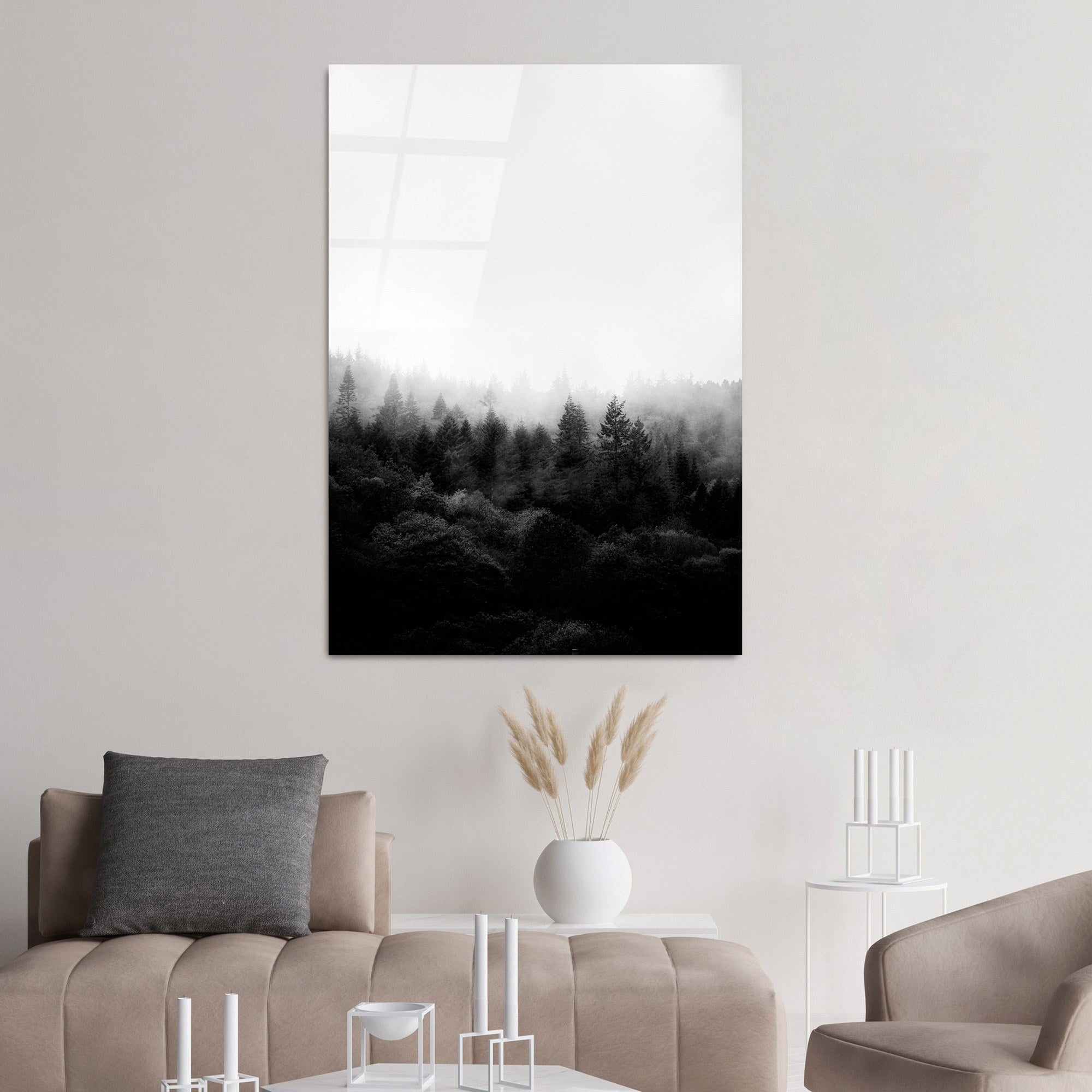 Quadro Decorativo em Vidro Temperado UV-142, Multicolor, 70 x 100 cm, Espessura 4 mm (Ref. 123BZM1205)