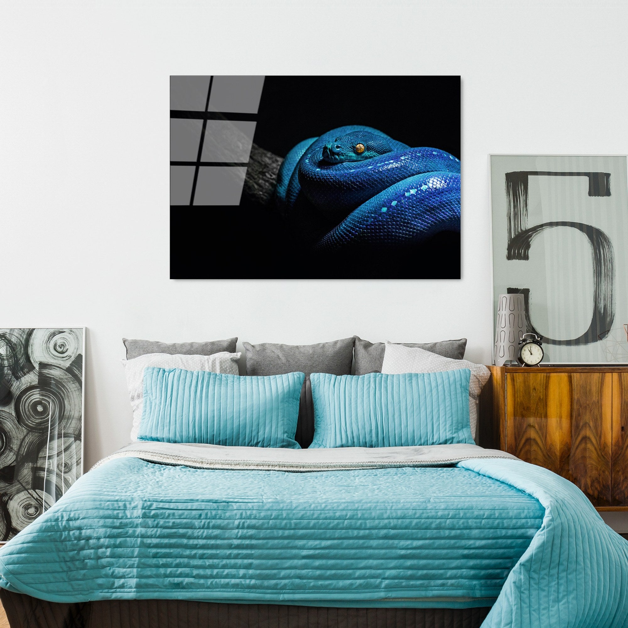 Quadro Decorativo em Vidro Temperado UV-148 70x100 cm, Multicor, 4 mm