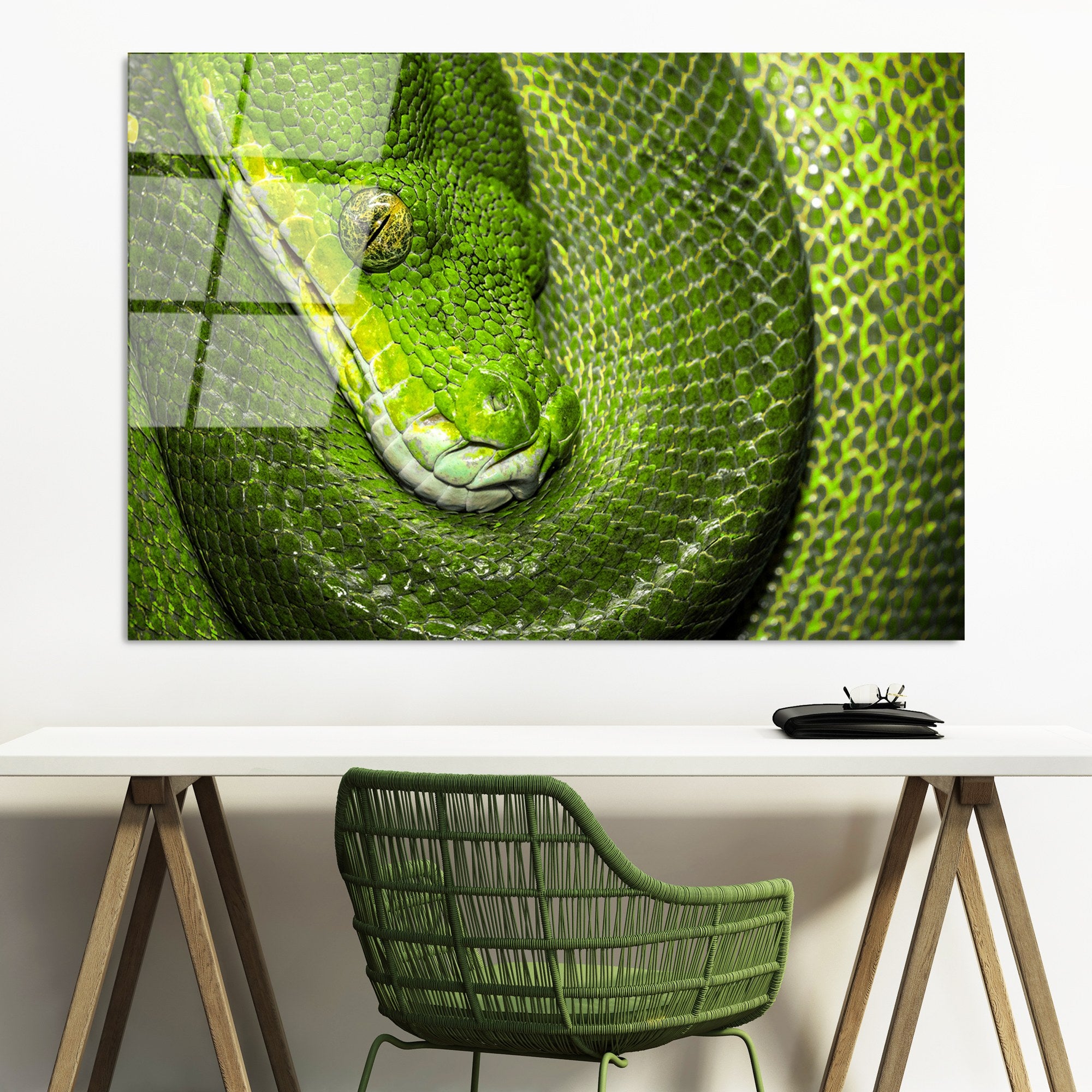 Quadro Decorativo em Vidro Temperado UV-150, Multicolor, 70 x 100 cm, 4 mm