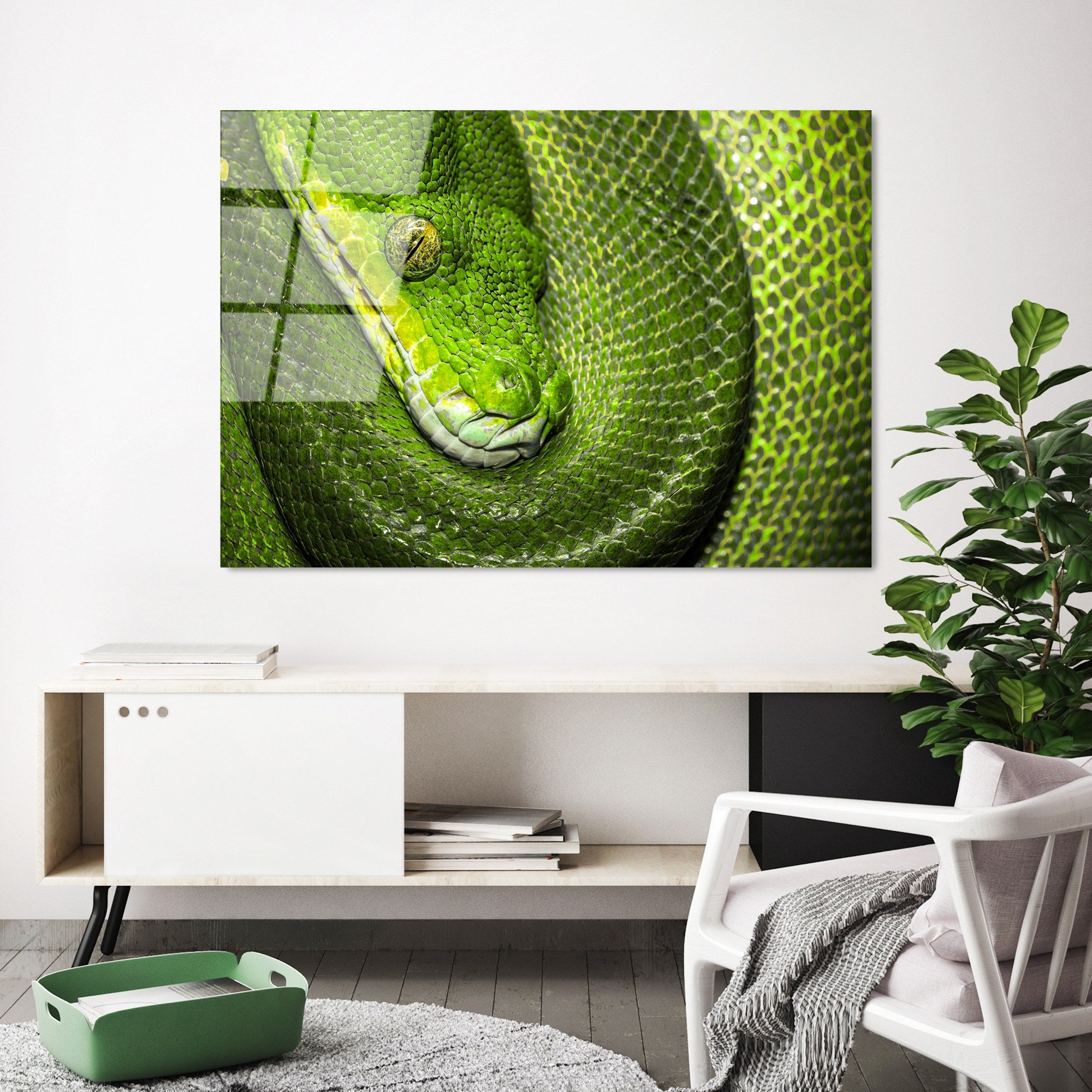 Quadro Decorativo em Vidro Temperado UV-150, Multicolor, 70 x 100 cm, 4 mm